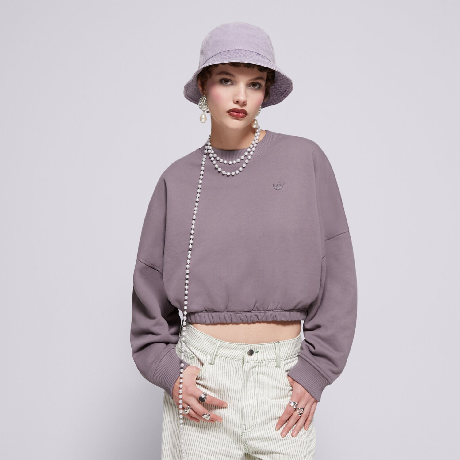 Ženski pulover ADIDAS JOPICA P ESS SWEATER IY9709 siva