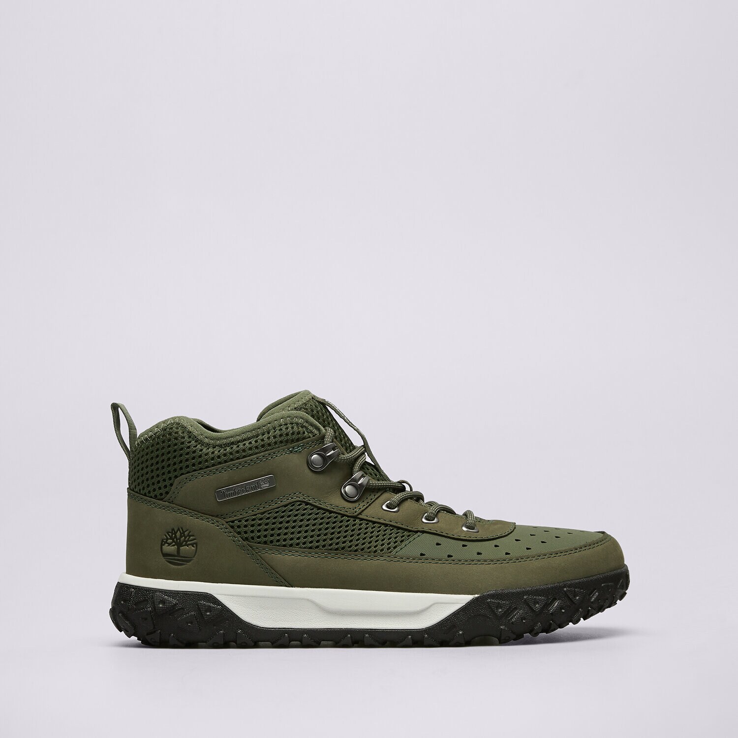 Otroški outdoor čevlji TIMBERLAND GS MOTION 6 LTHR SUPER OX TB0A67RMA581 zelena
