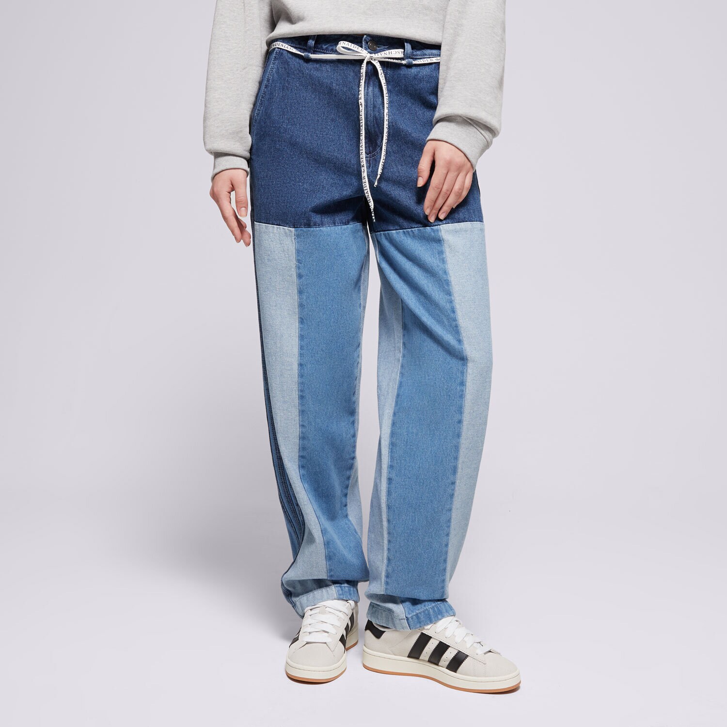 Ženske hlače ADIDAS HLAČE KSENIA PW JEANS IW5663 modra