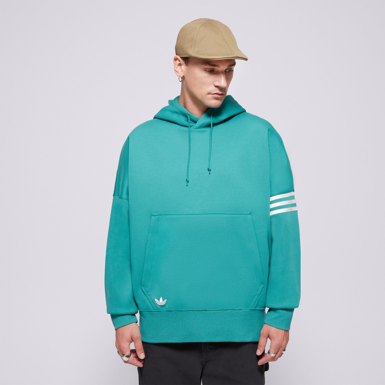 Moški pulover ADIDAS JOPICA S KAPUCO NEU C HD JF9142 zelena