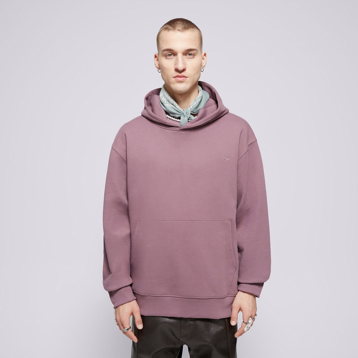 Moški pulover ADIDAS JOPICA S KAPUCO P ESS HD IX9809 vijolična