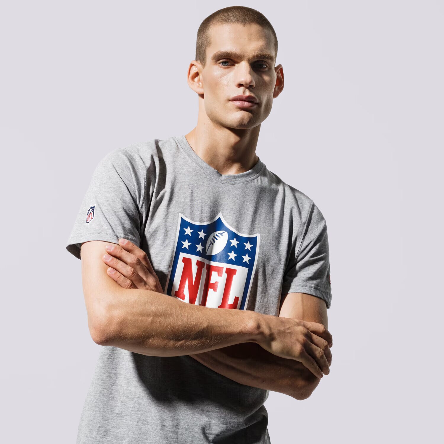 Moška majica s kratkimi rokavi NEW ERA MAJICA NFL GENERIC LOGO HGR 11073668 siva