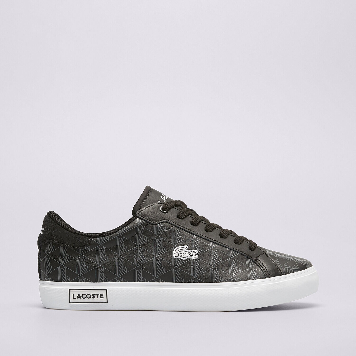 Moški superge LACOSTE POWERCOURT 124 1 SMA 747SMA0090312 črna