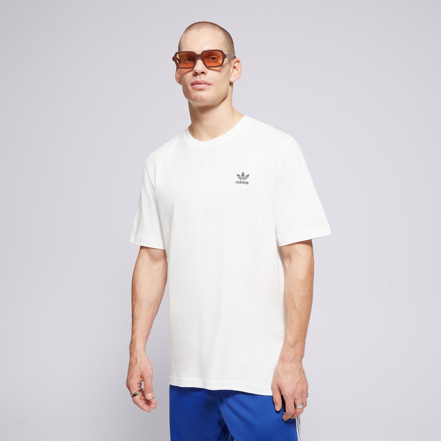 Moška majica s kratkimi rokavi ADIDAS T-SHIRT ESS TEE IZ2098 bela