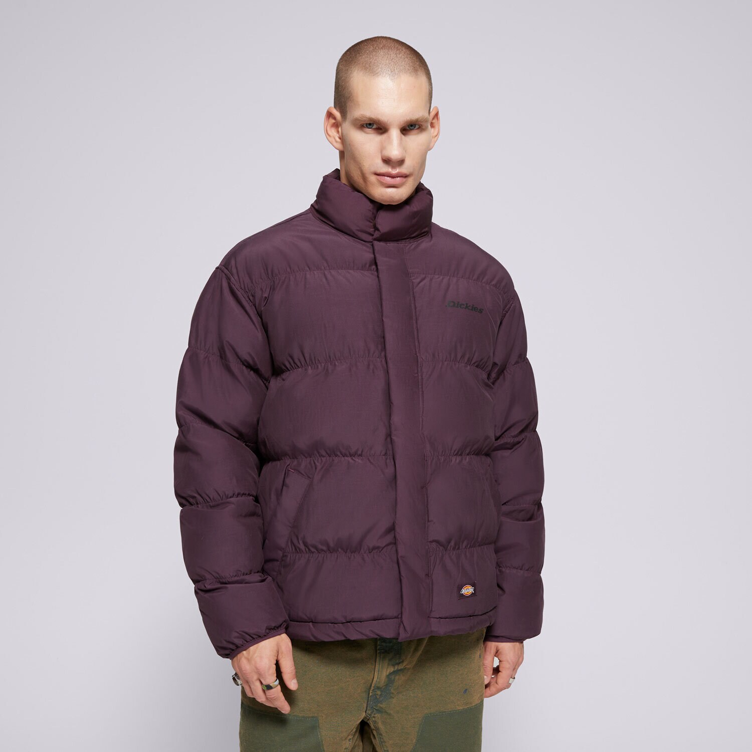 Moška zimska jakna DICKIES JAKNA ZIMSKA SCOBEY PUFFER JACKET DK0A4Z34J561 vijolična