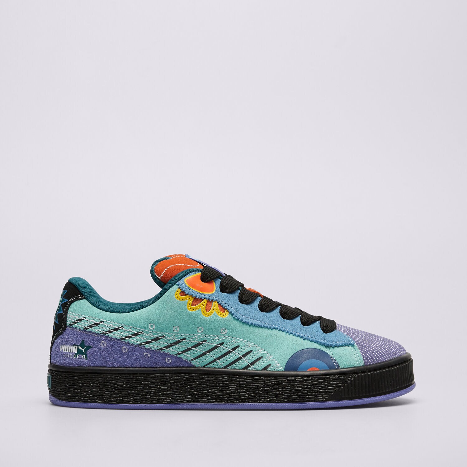 Moški skate superge PUMA SUEDE XL 'Día De Los Muertos' 39840901 pisana