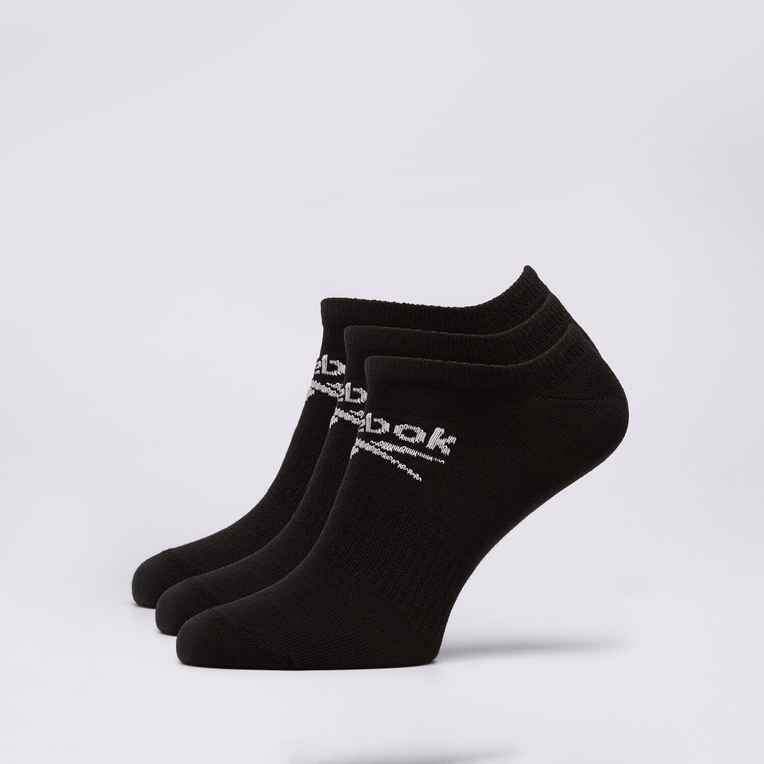 Ženske nogavice REEBOK NOGAVICE 3 PACK SOCKS FOOTIE RBKLCPF23004-R0353-2 črna