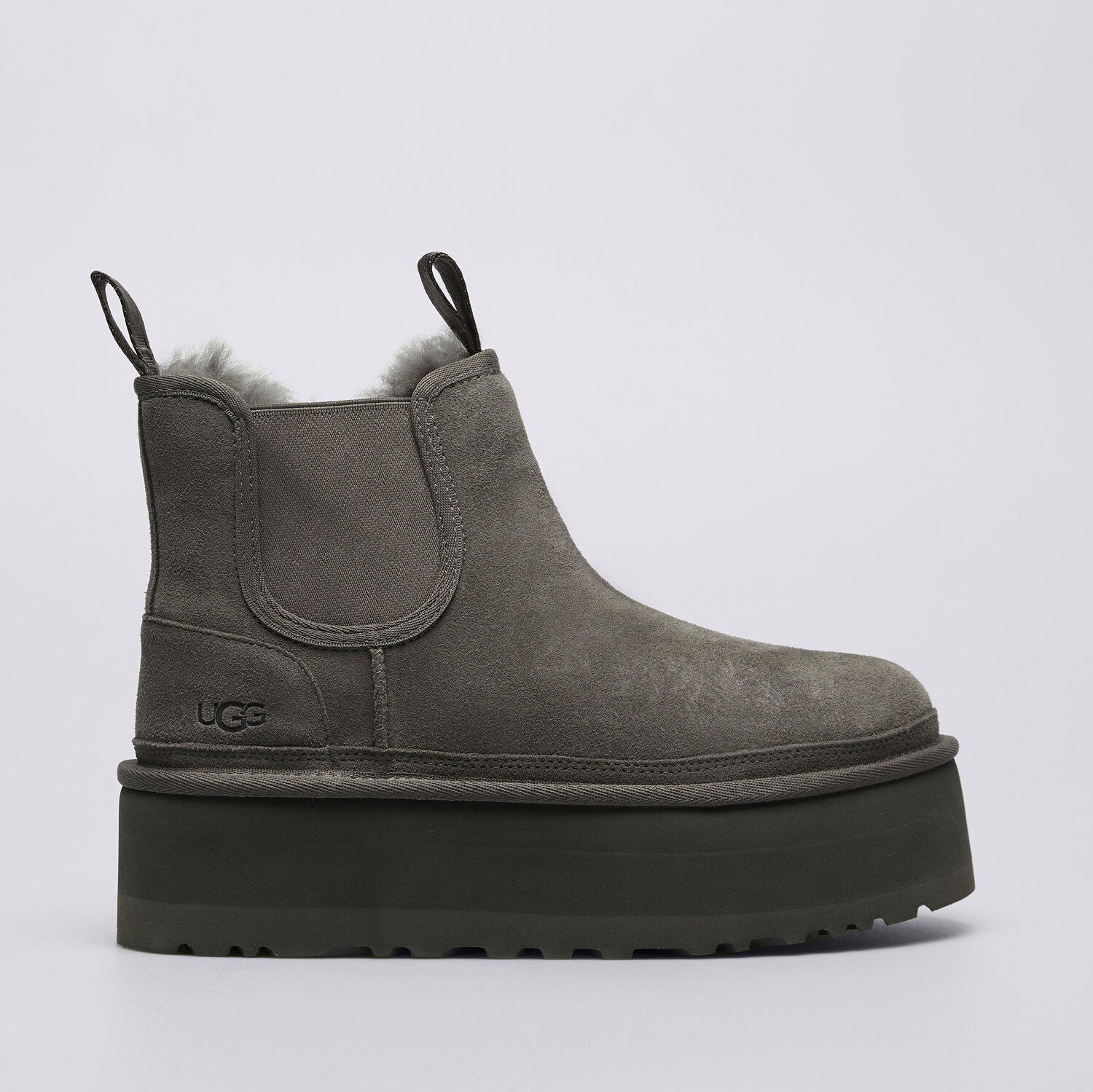 Ženske zimski čevlji UGG NEUMEL PLATFORM CHELSEA 1134526-GREY siva
