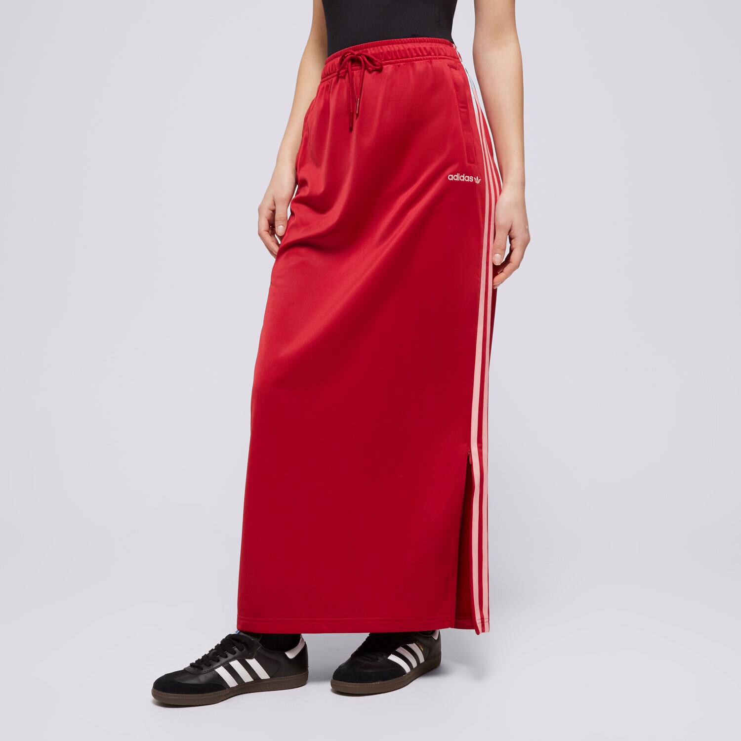 Ženska obleka ADIDAS KRILO MAXI SKIRT IZ2675 rdeča