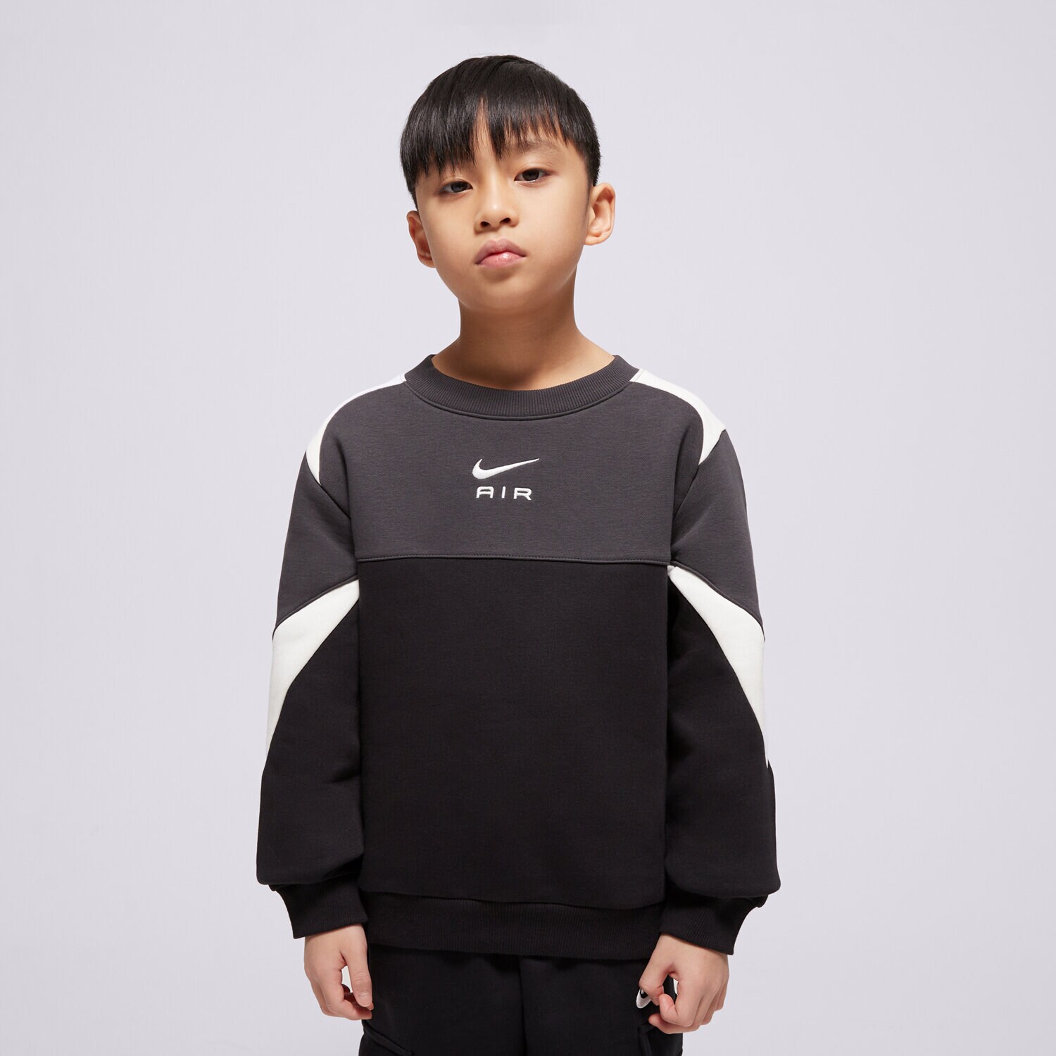 Otroški pulover NIKE JOPICA K NIKE AIR CREW BOY FZ4956-010 črna