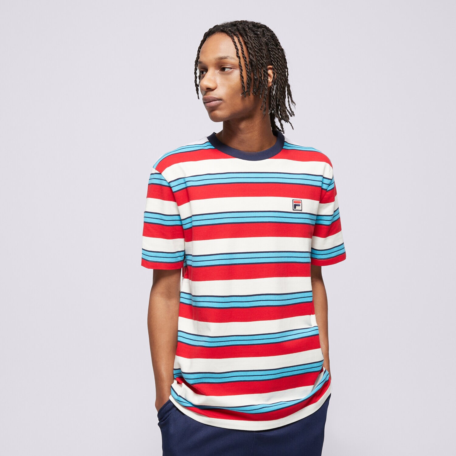 Moška majica s kratkimi rokavi FILA T-SHIRT JESSE FW24MH004410 pisana