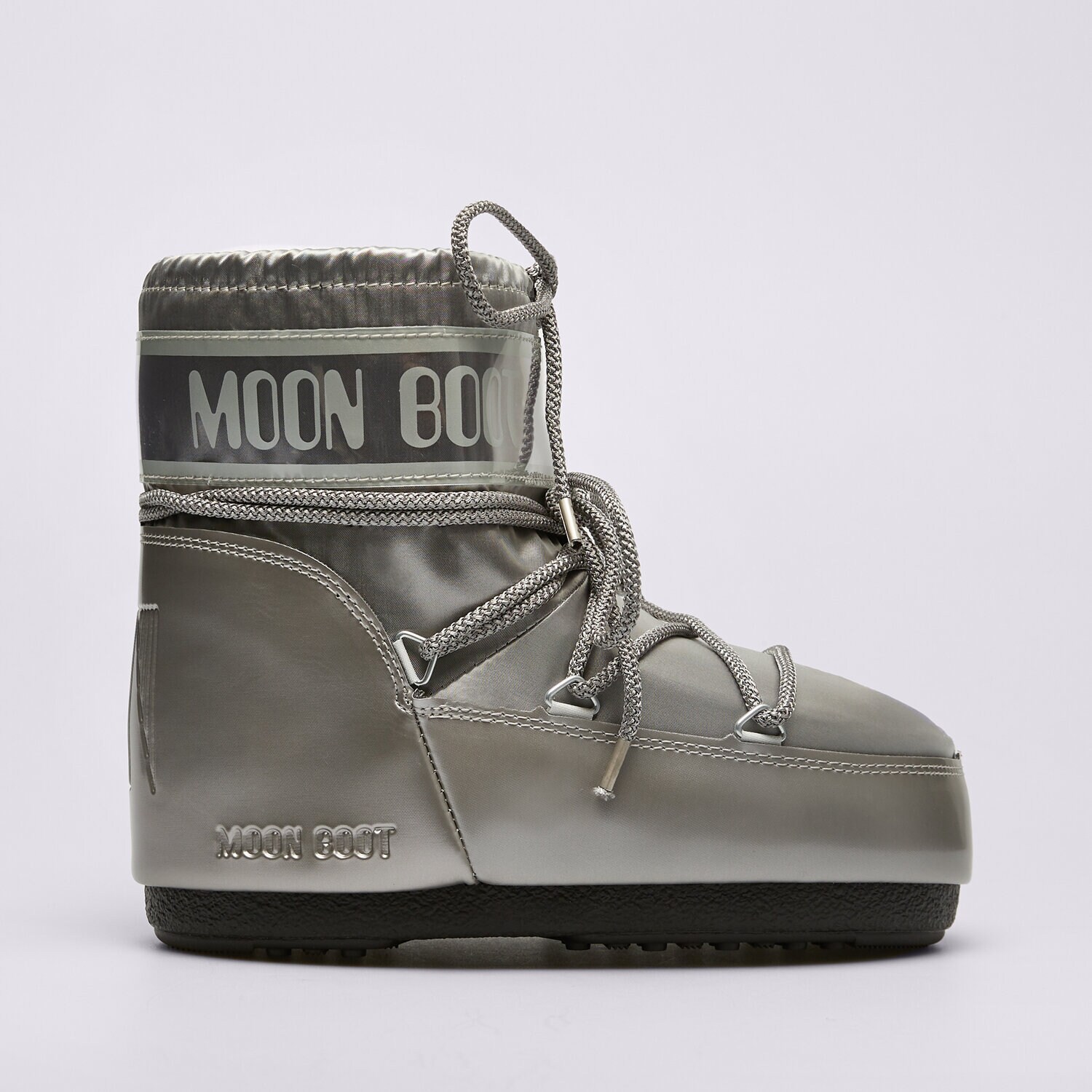 Ženske zimski čevlji MOON BOOT ICON LOW GLANCE  80D1409350H001 srebrna