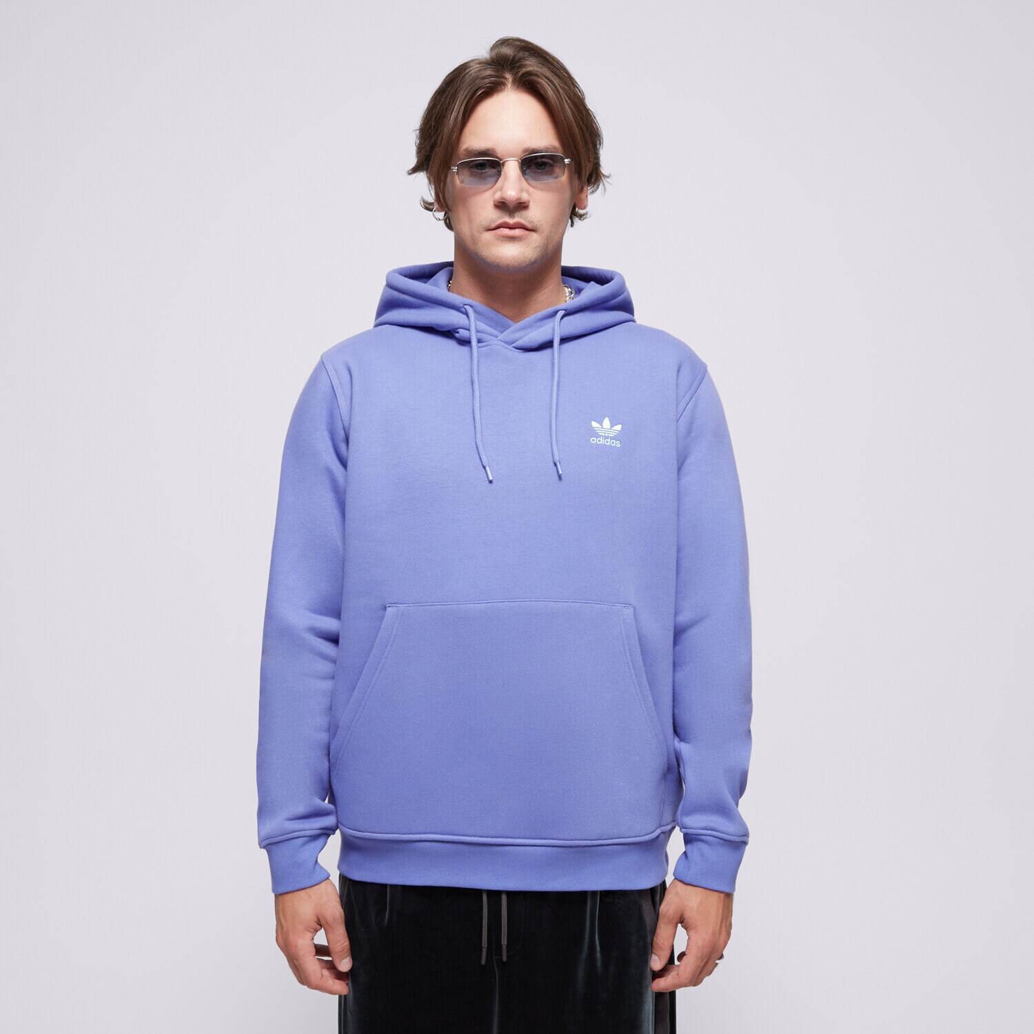 Moški pulover ADIDAS JOPICA S KAPUCO ESS HD IY4926 modra