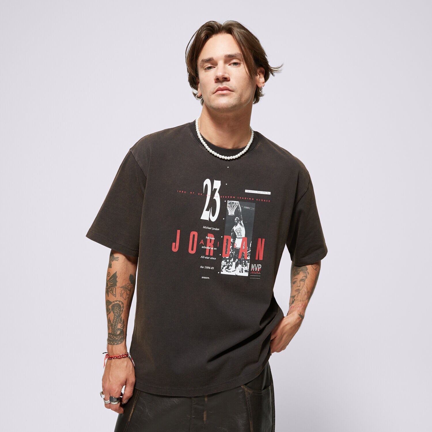 Moška majica s kratkimi rokavi JORDAN T-SHIRT M J REISSUE GX SS CREW HJ2356-010 črna