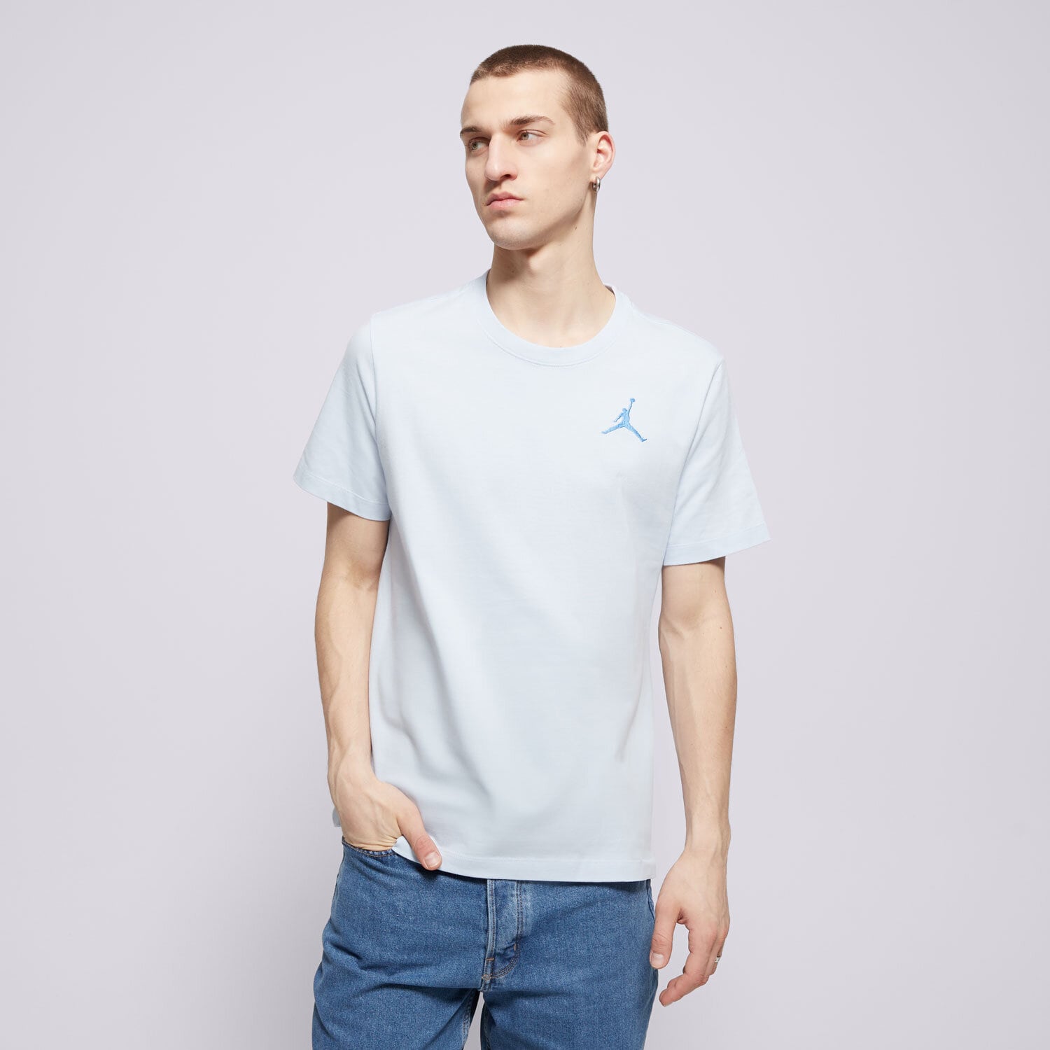 Moška majica s kratkimi rokavi JORDAN T-SHIRT JUMPMAN DC7485-407 modra