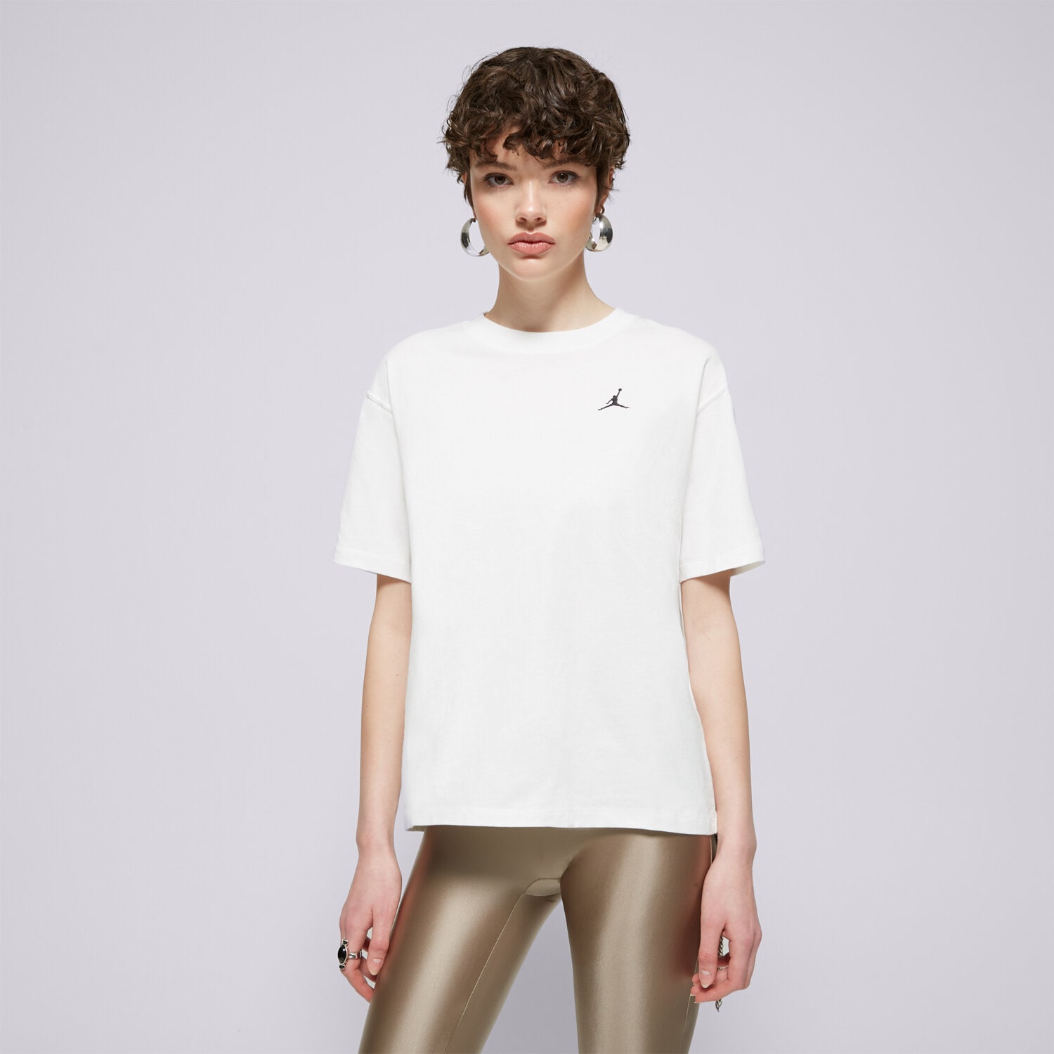 Ženska majica s kratkimi rokavi JORDAN T-SHIRT W J ESSEN GF TEE CORE 23 FN4500-101 bela