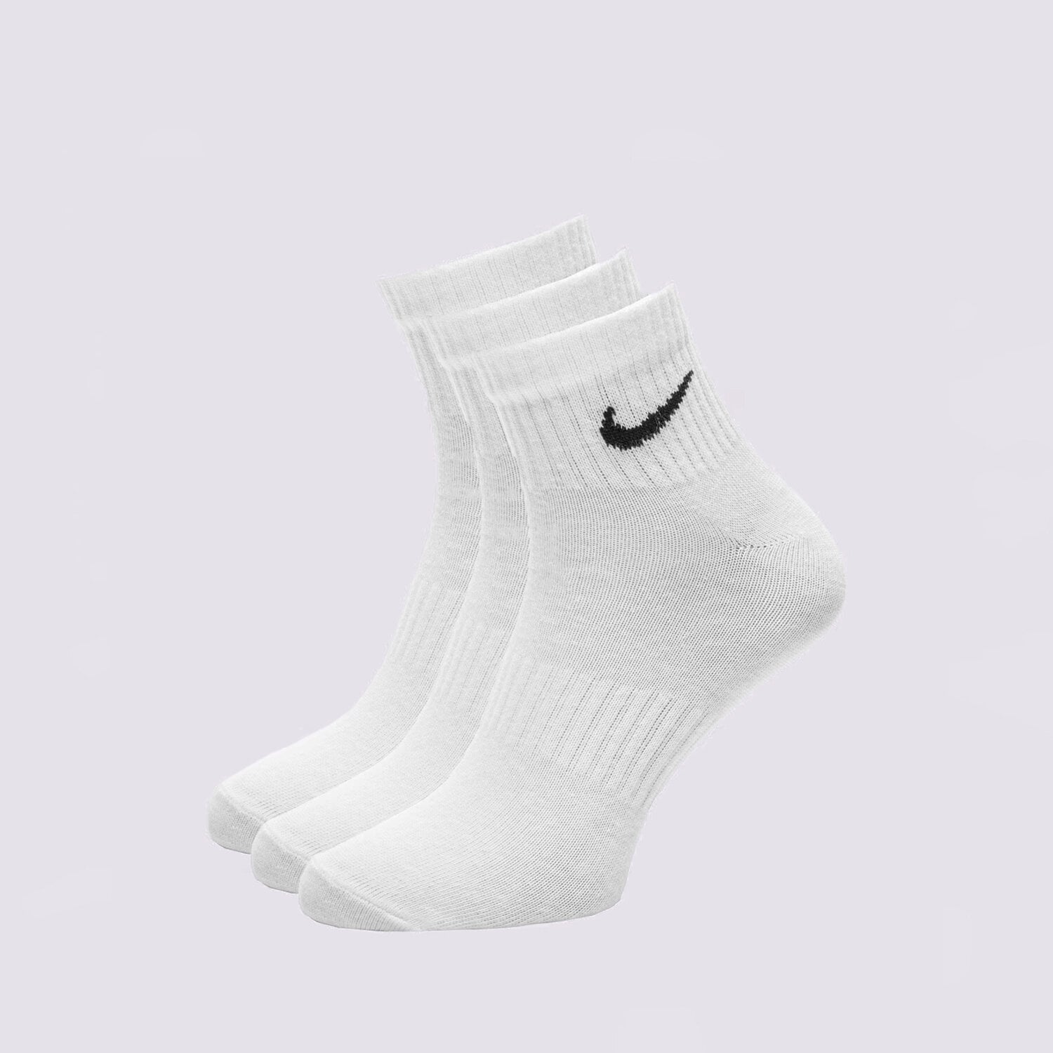 Ženske nogavice NIKE NOGAVICE U NK EVERYDAY LTWT ANKLE 3PR SX7677-100 bela