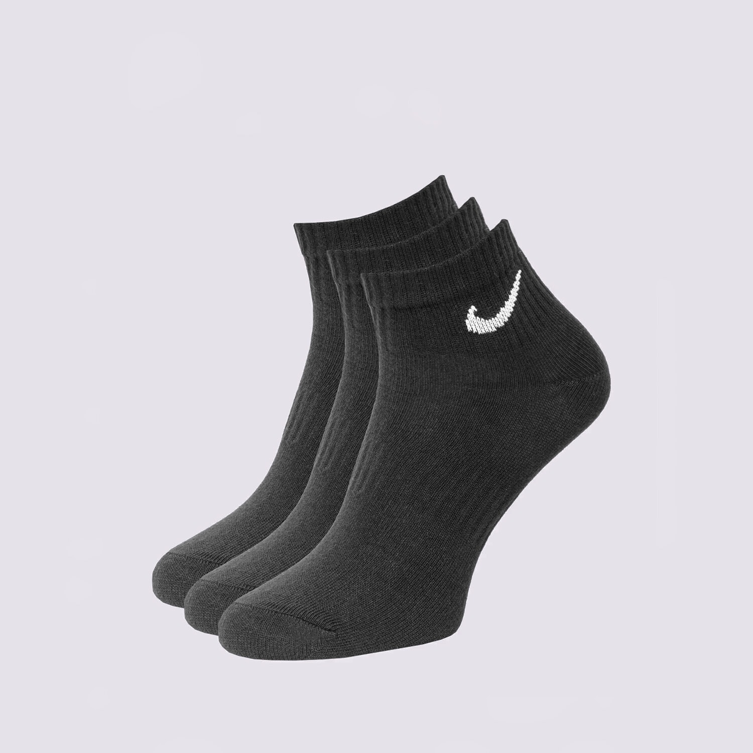Ženske nogavice NIKE NOGAVICE U NK EVERYDAY LTWT ANKLE 3PR SX7677-010 črna