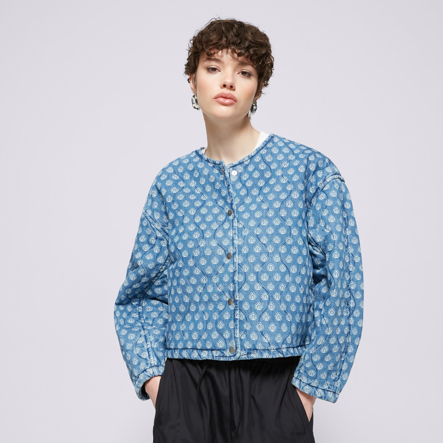 Ženska jakna za prehodni čas LEVI'S JAKNA RUMER QUILTED LINER SHRT 001FR-0004 modra