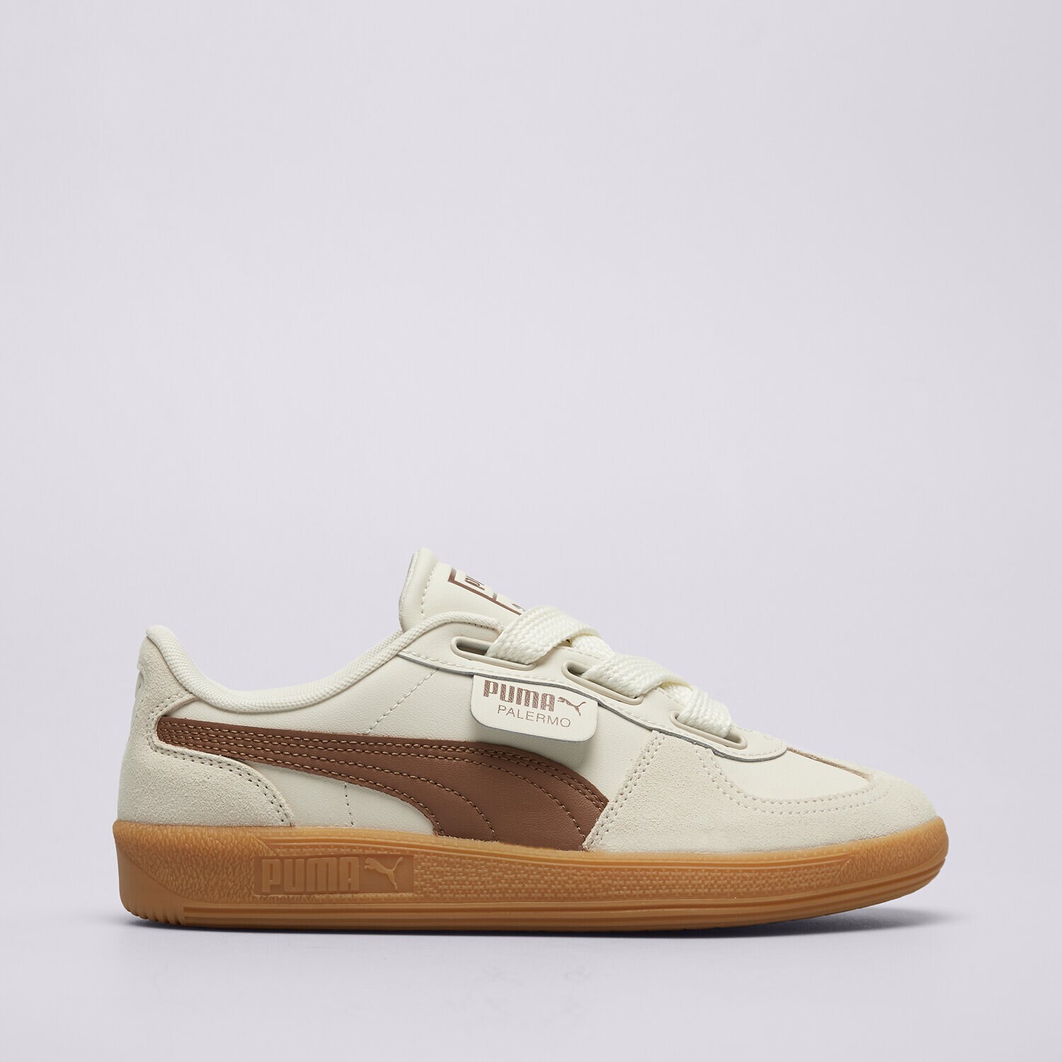 Ženske superge PUMA PALERMO WIDE LACE  40210903 kremna barva