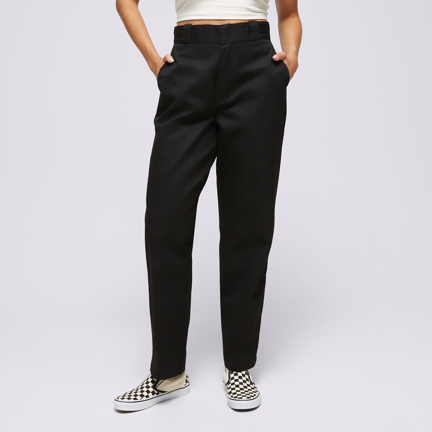 Ženske hlače DICKIES HLAČE 874 WORKPANT REC W DK0A4YH1BLK1 črna