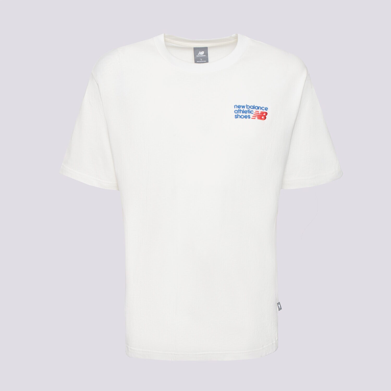 Moška majica s kratkimi rokavi NEW BALANCE T-SHIRT ATHLETICS PREMIUM LOGO T-SHIRT MT41908SST bela