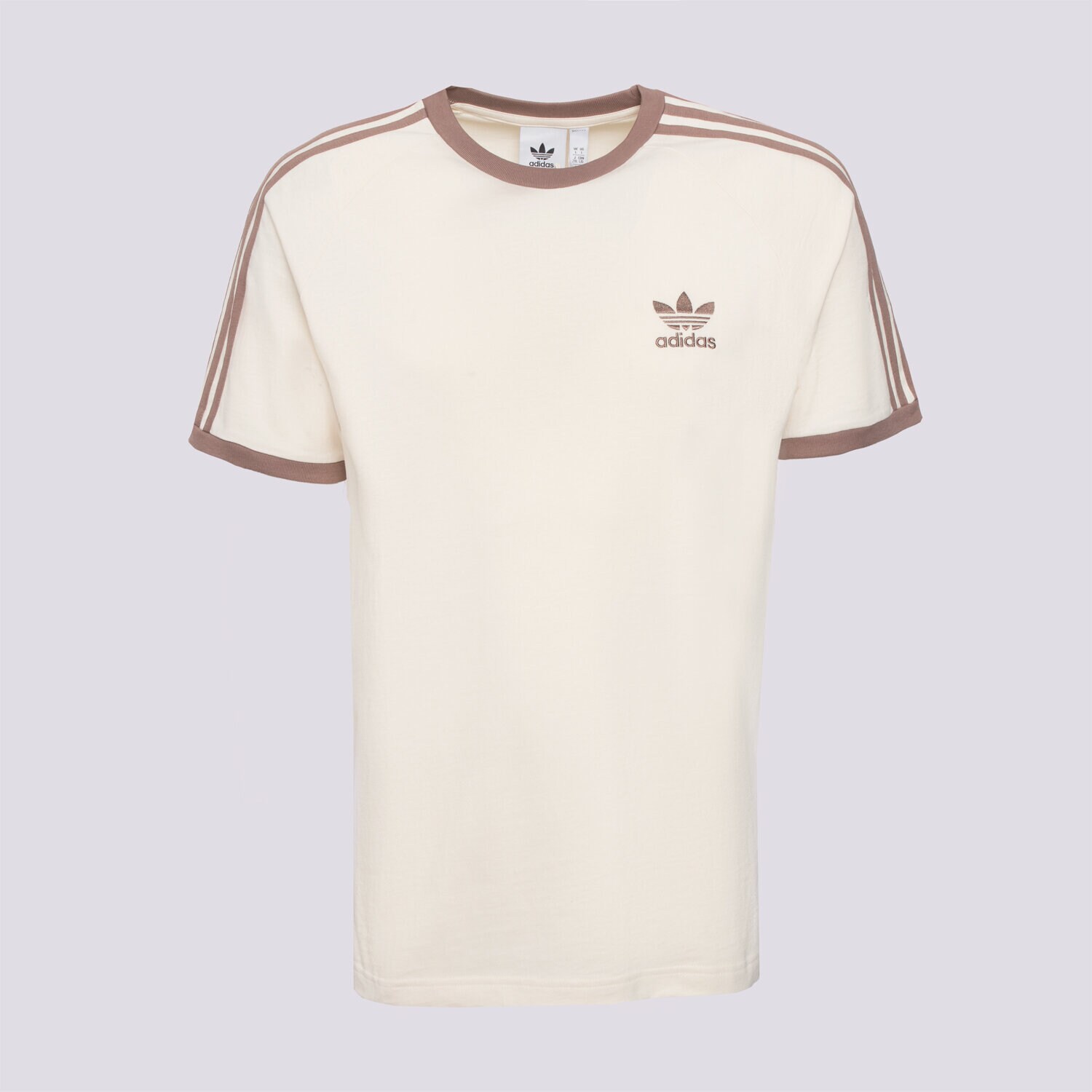 Moška majica s kratkimi rokavi ADIDAS T-SHIRT 3-STRIPES TEE JN7020 bež