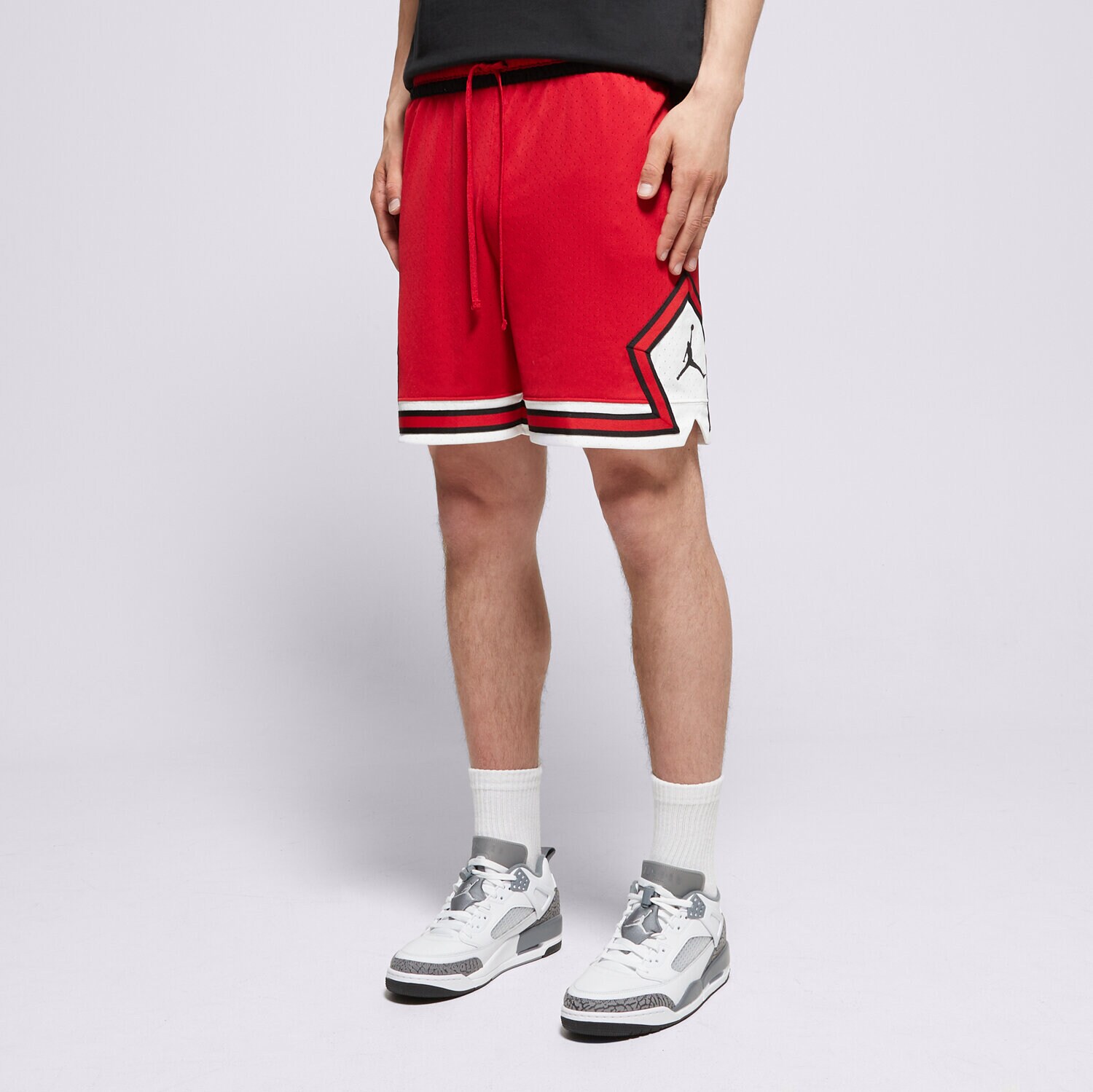 Moški kratke hlače JORDAN KRATKE HLAČE M J DF SPRT DMND SHORT HF9910-687 rdeča