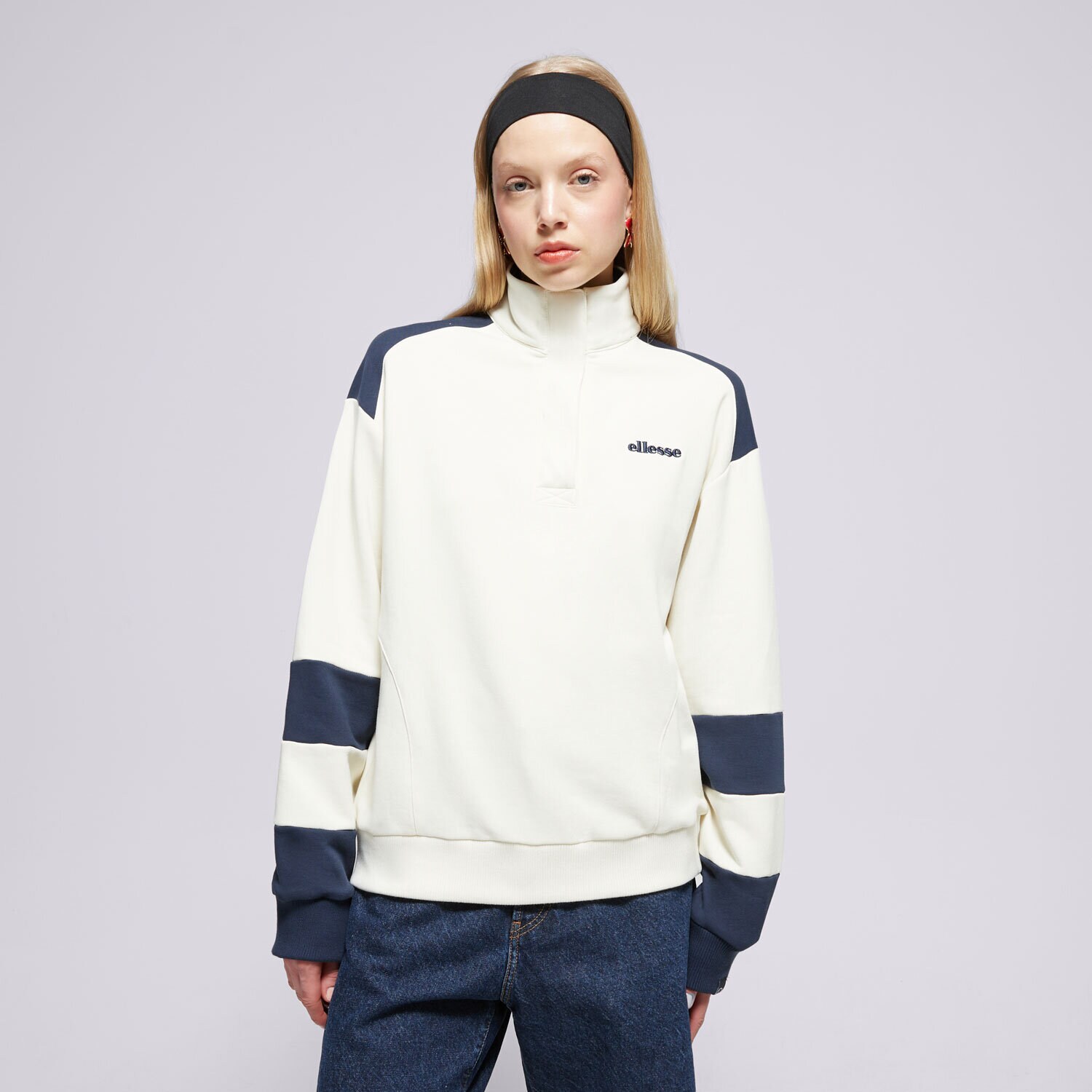 Ženski pulover ELLESSE JOPICA PASTICCERIA SWEATSHIRT OFF WHT SGZ22006904 bež
