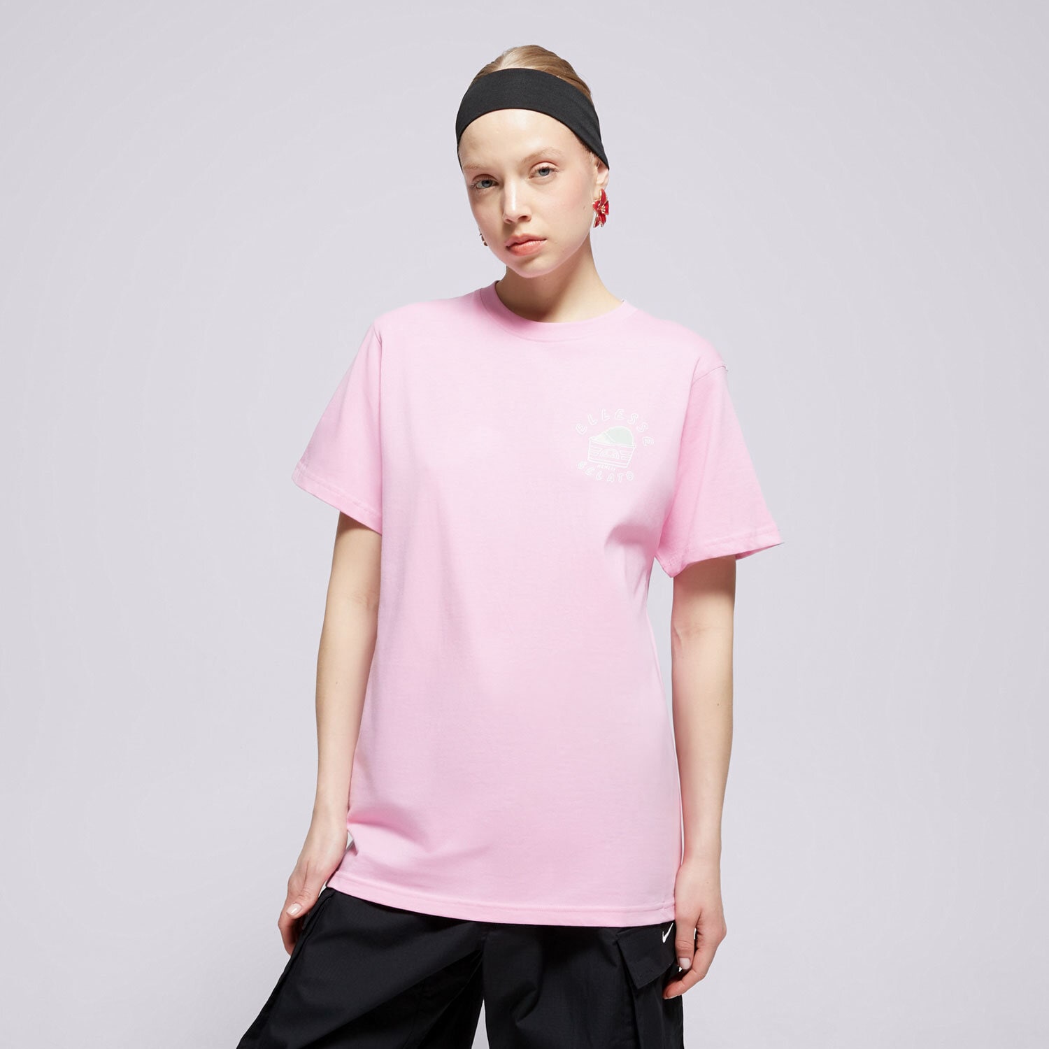 Ženska majica s kratkimi rokavi ELLESSE T-SHIRT LA STREGA TEE PINK SGZ21999814 roza