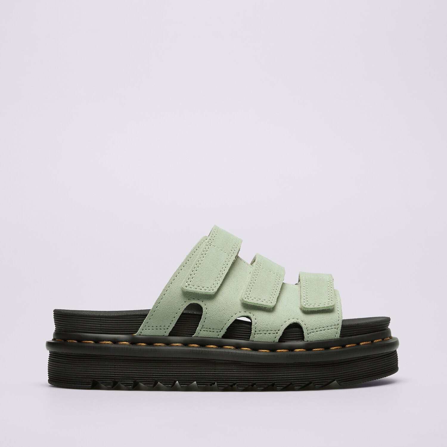 Ženske sandali in natikači DR.MARTENS RAINE SLIDE DM40521300 zelena