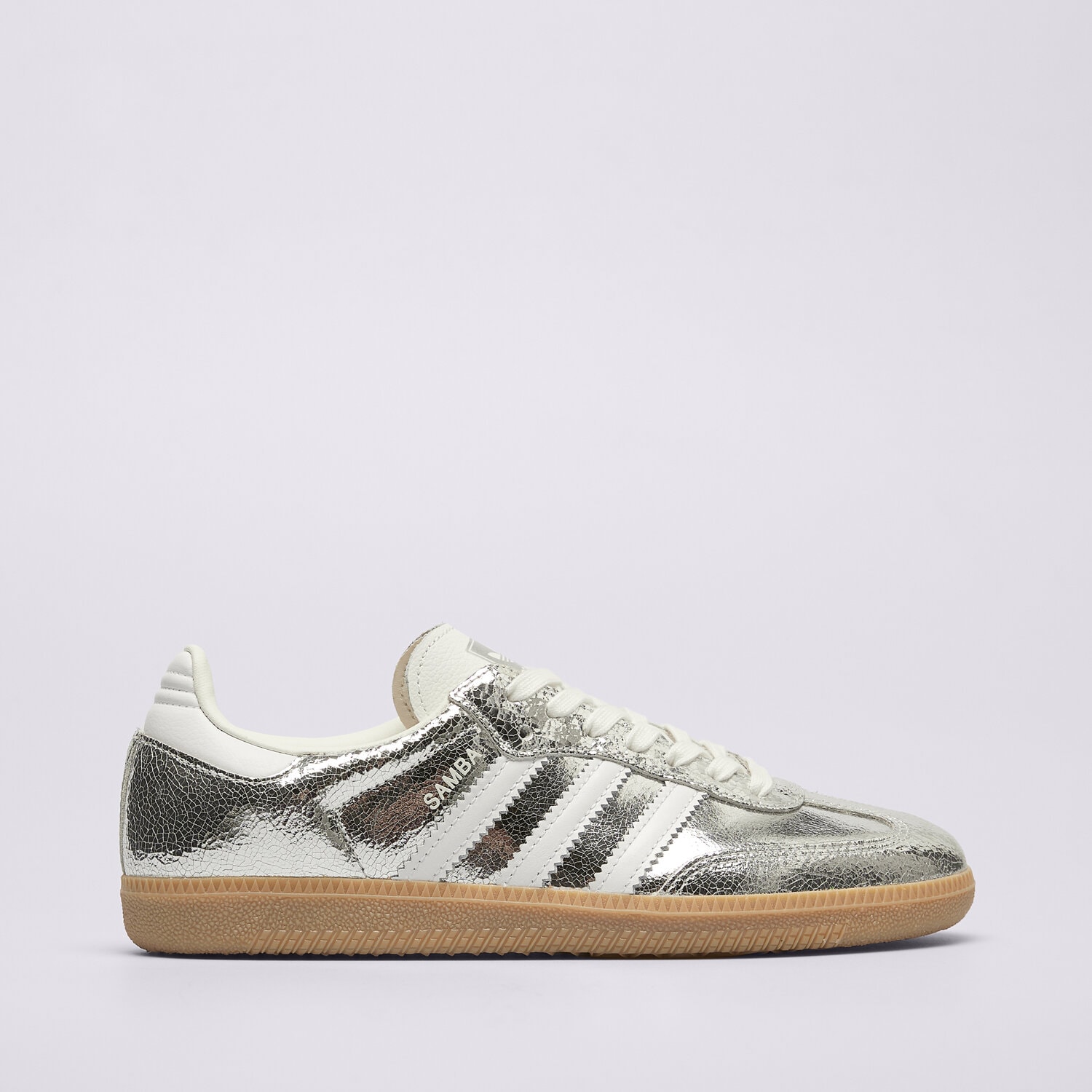 Ženske superge ADIDAS SAMBA OG W JR0035 srebrna