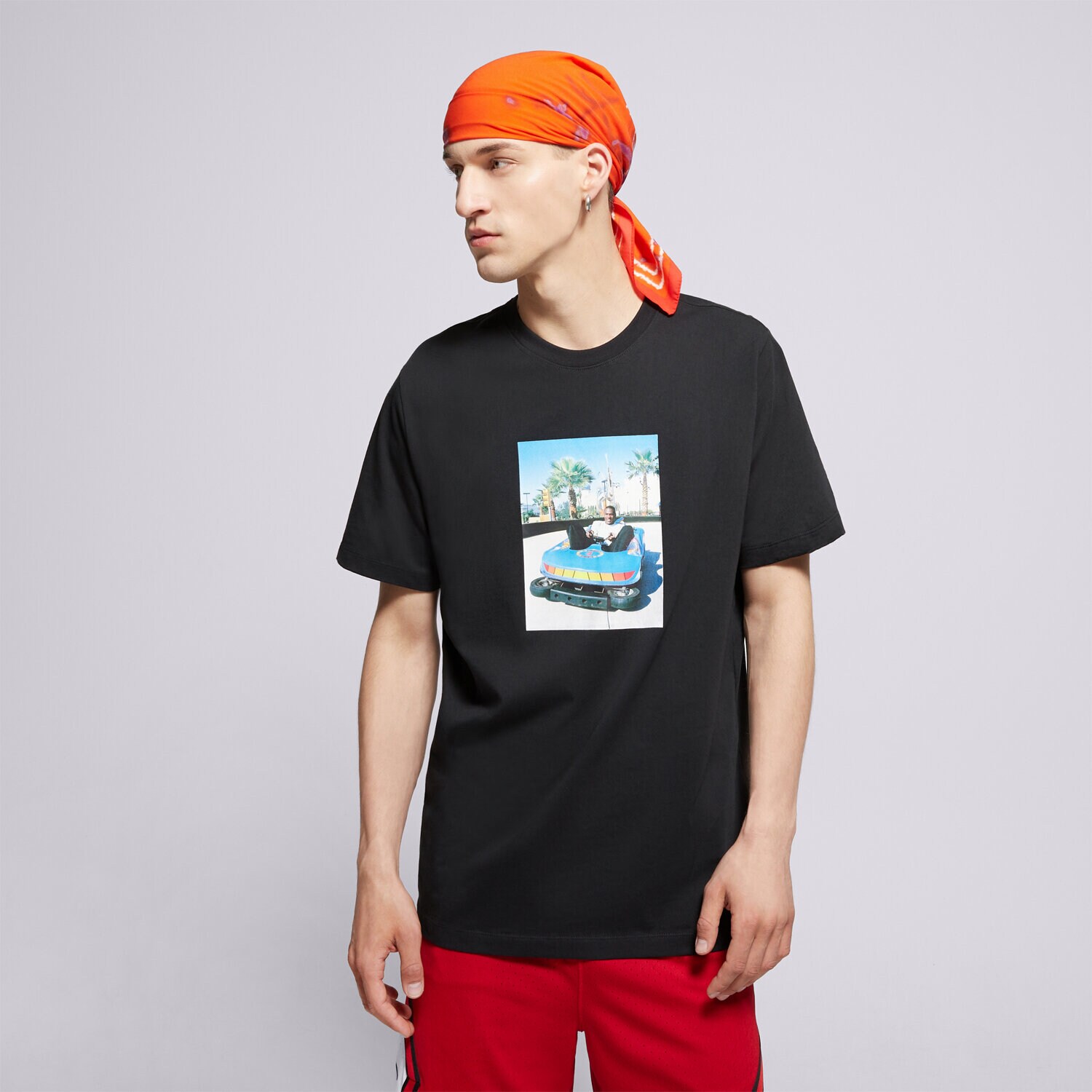 Moška majica s kratkimi rokavi JORDAN T-SHIRT M J BRAND PHOTO SS CREW HJ2401-010 črna