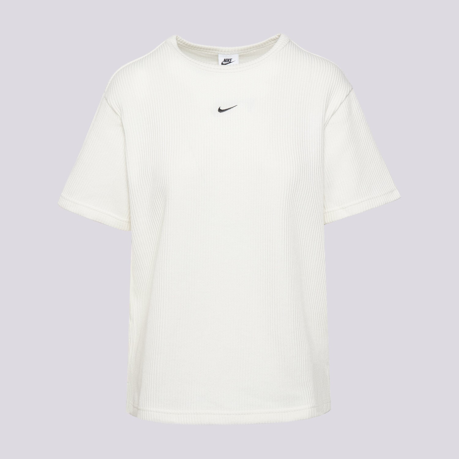 Ženska majica s kratkimi rokavi NIKE T-SHIRT W NSW NK CHLL WFL SS MAJICA HJ3838-134 kremna barva