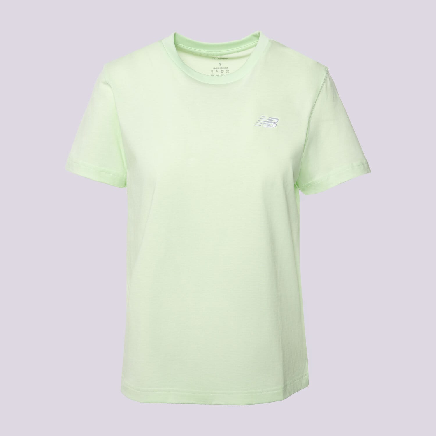 Ženska majica s kratkimi rokavi NEW BALANCE T-SHIRT SPORT ESSENTIALS JERSEY WT41509MEW zelena