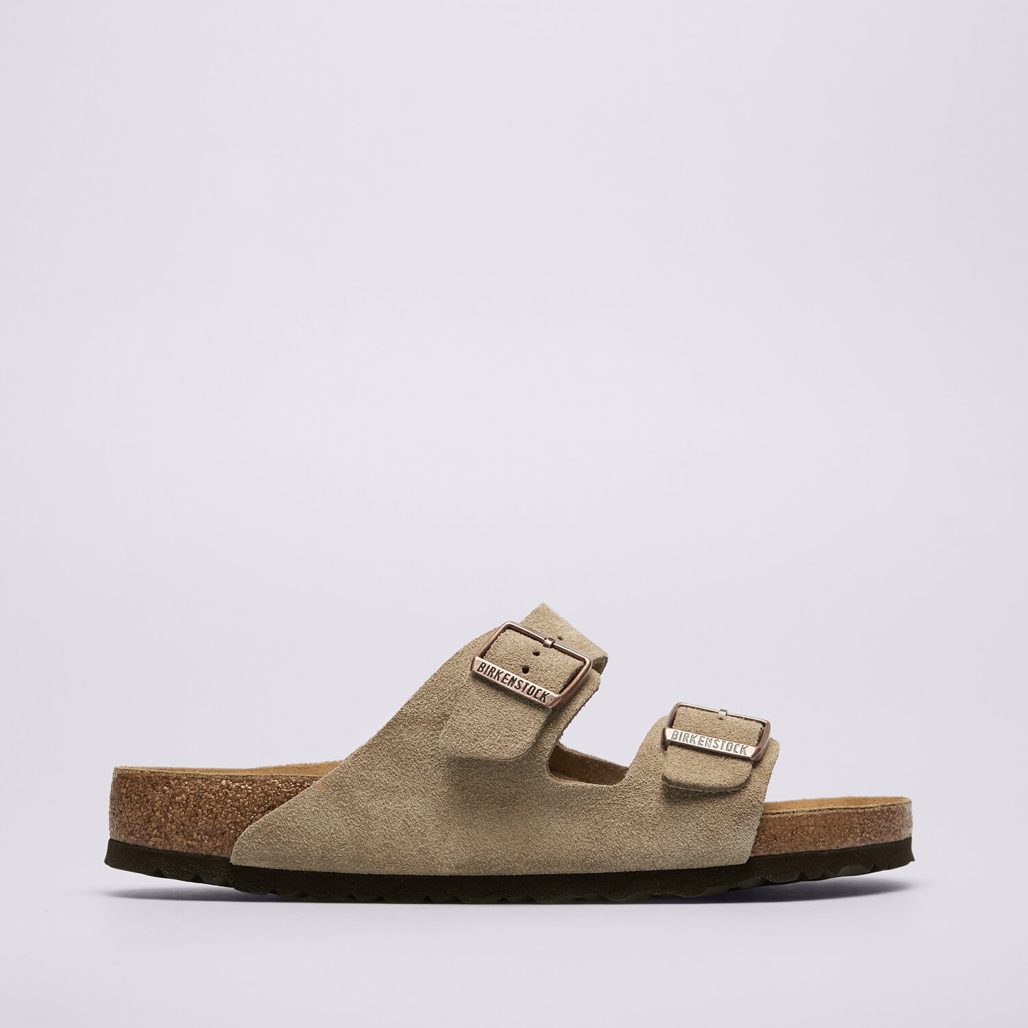 Moški sandali in natikači BIRKENSTOCK ARIZONA SUEDE 51461 bež