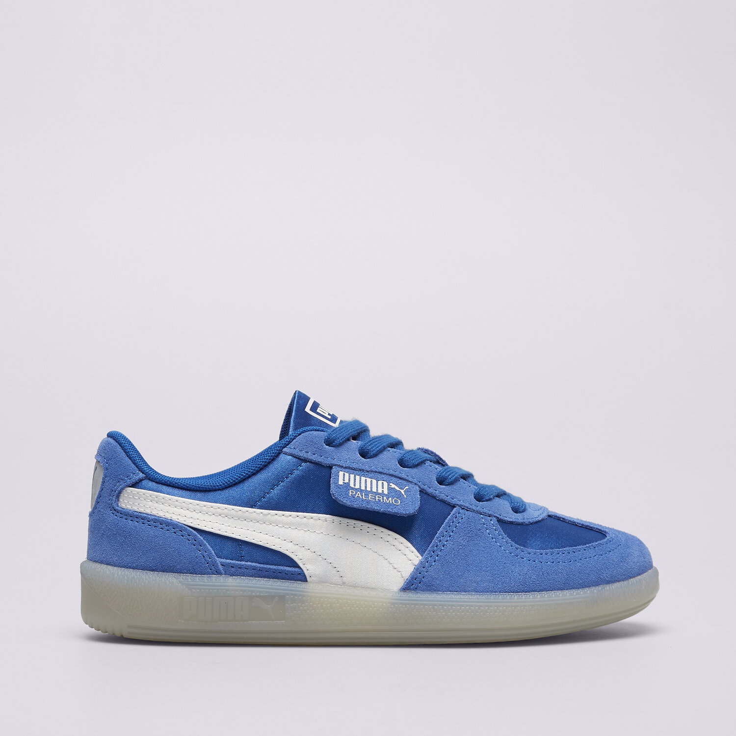 Ženske superge PUMA PALERMO SATIN WNS 40231901 modra