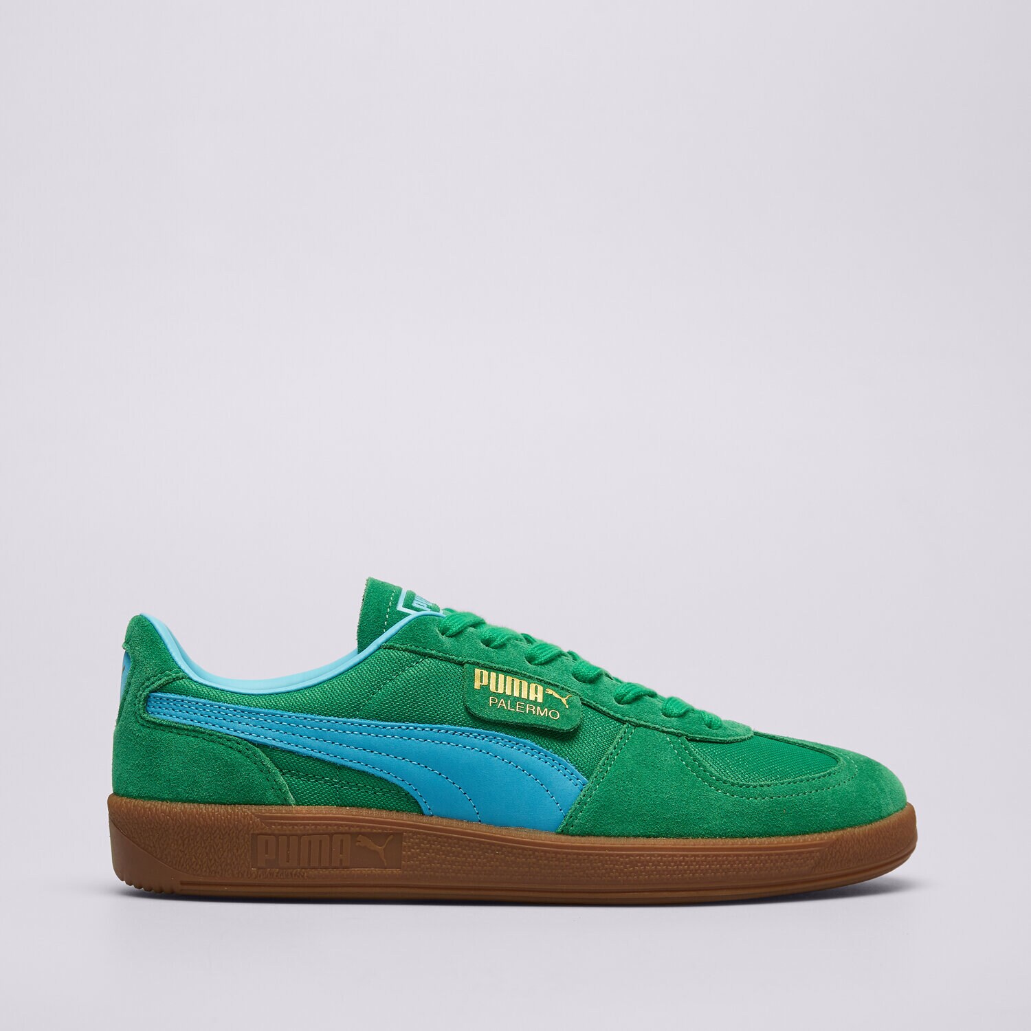 Moški superge PUMA PALERMO VINTAGE UPDATE 40136401 zelena