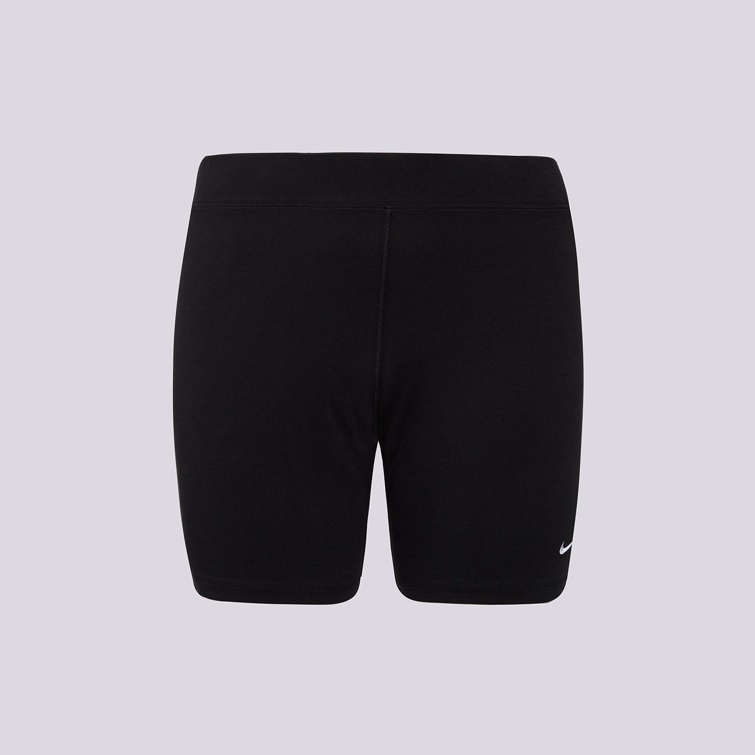 Ženske hlače NIKE KRATKE HLAČE W NSW ESSNTL MR BIKER SH PLUS SIZE PLUS DC6949-010 črna