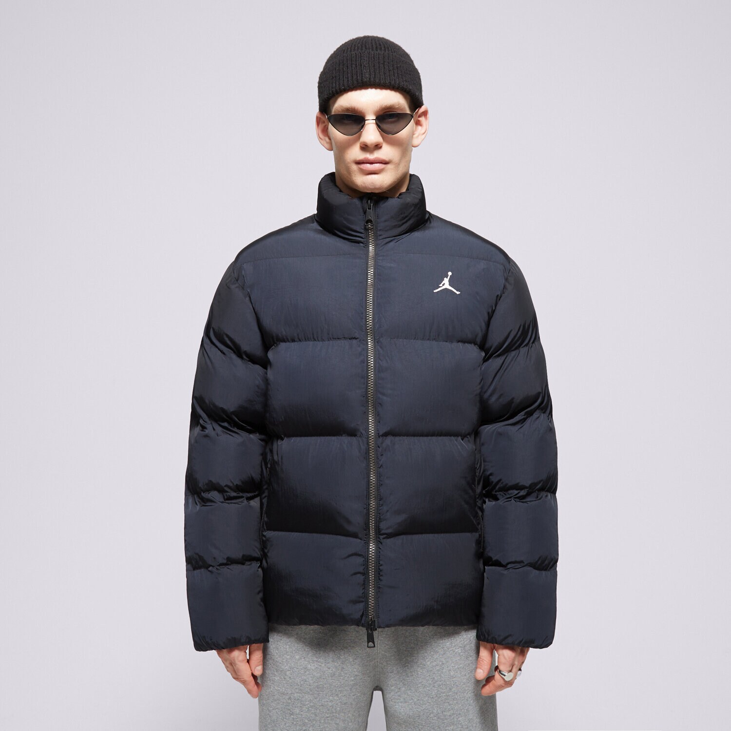 Moška zimska jakna JORDAN JAKNA ZIMSKA M J ESS POLY PUFFER FB7331-010 črna