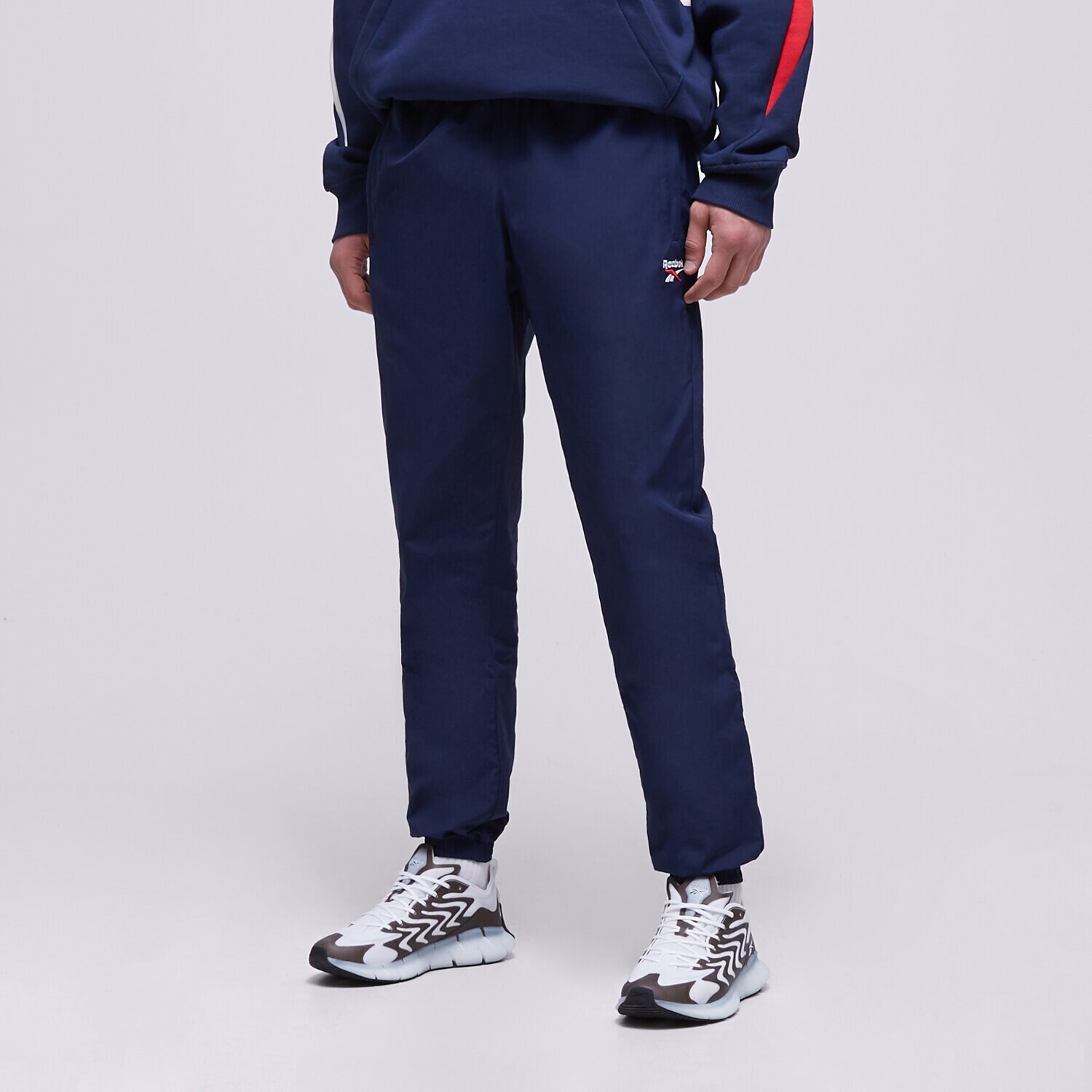 Moški hlače REEBOK HLAČE CL F FR TRACKPANT H54439 mornarsko modra