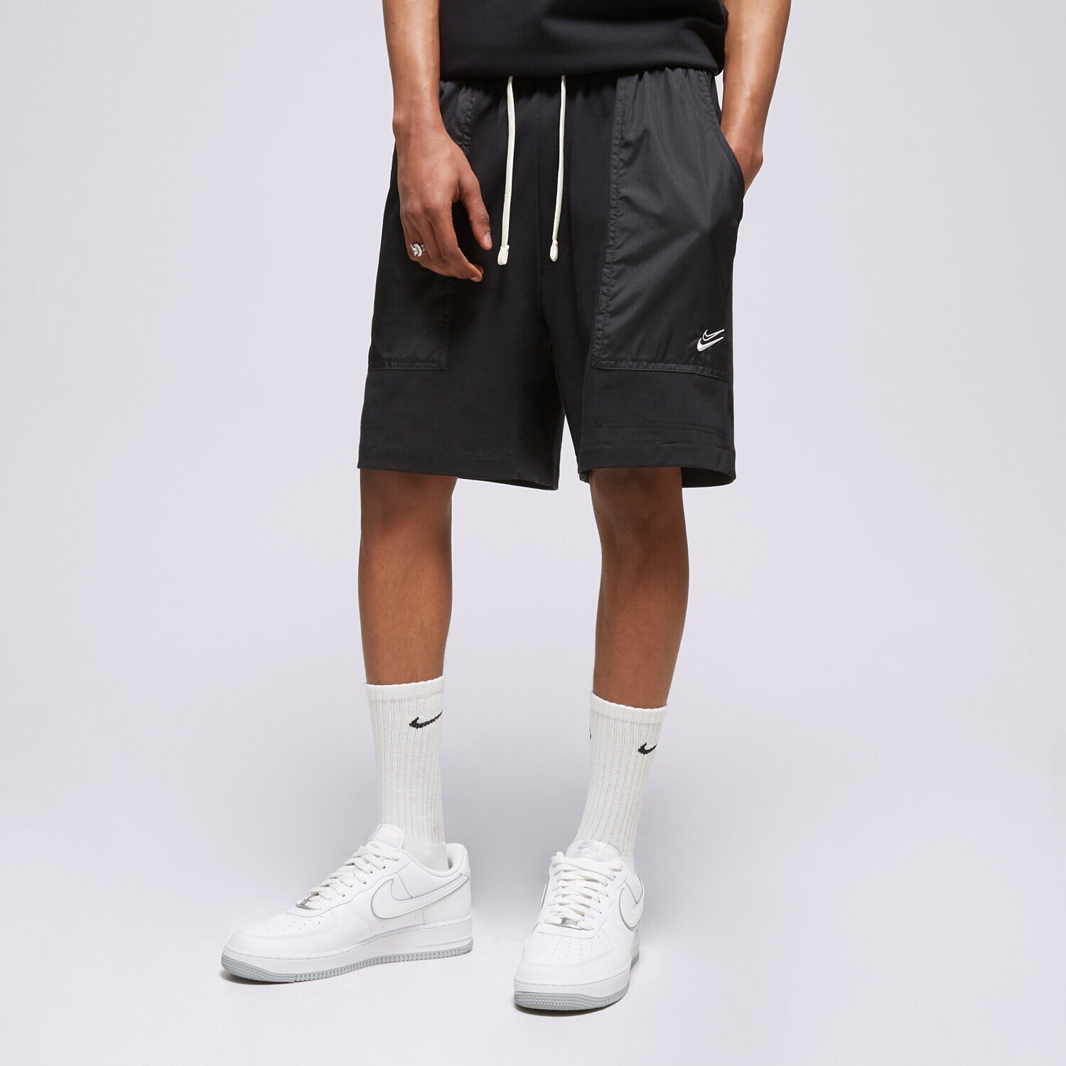 Moški kratke hlače NIKE KRATKE HLAČE KD M NK FLEECE 8IN NBA DX0203-010 črna