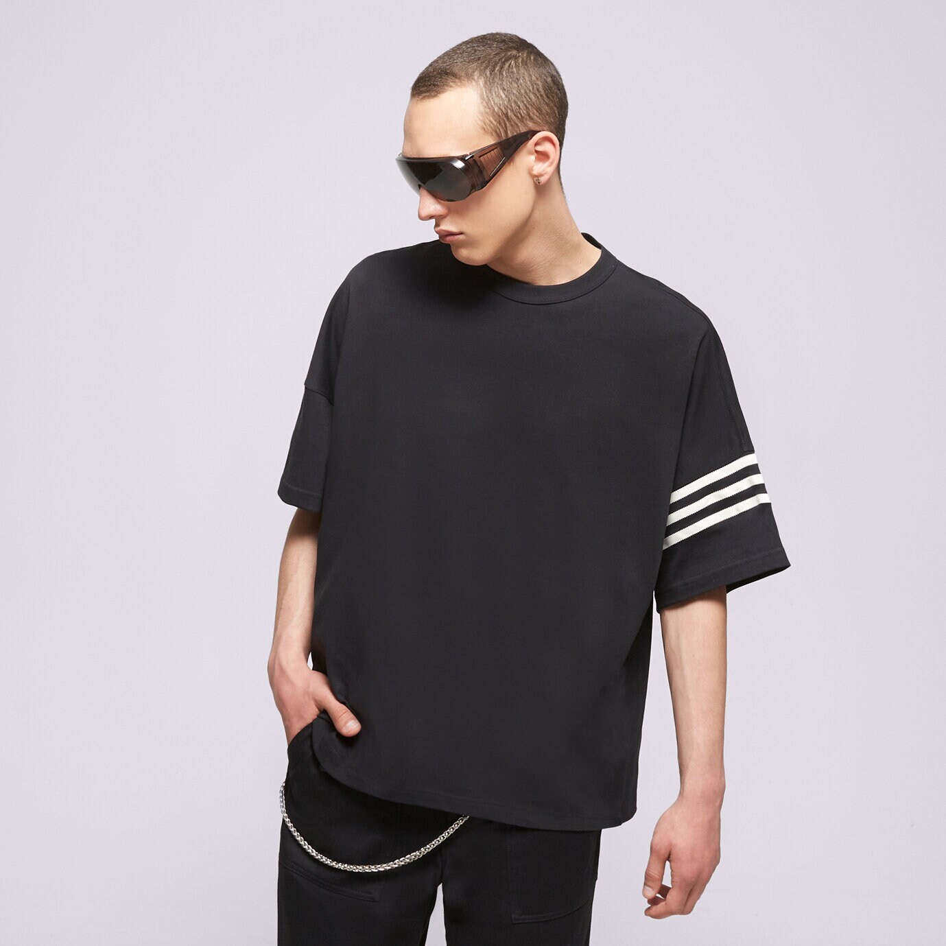 Moška majica s kratkimi rokavi ADIDAS T-SHIRT NEW C TEE HM1875 črna