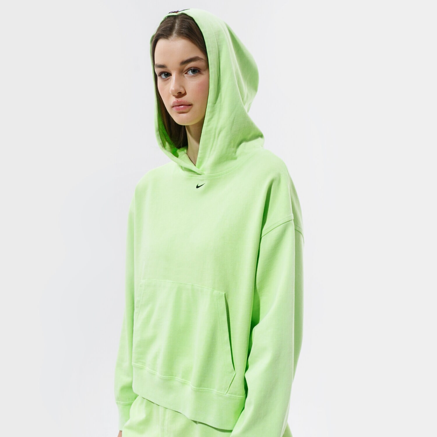 Ženski pulover NIKE JOPICA S KAPUCO W NSW WASH HOODIE CZ9854-358 zelena