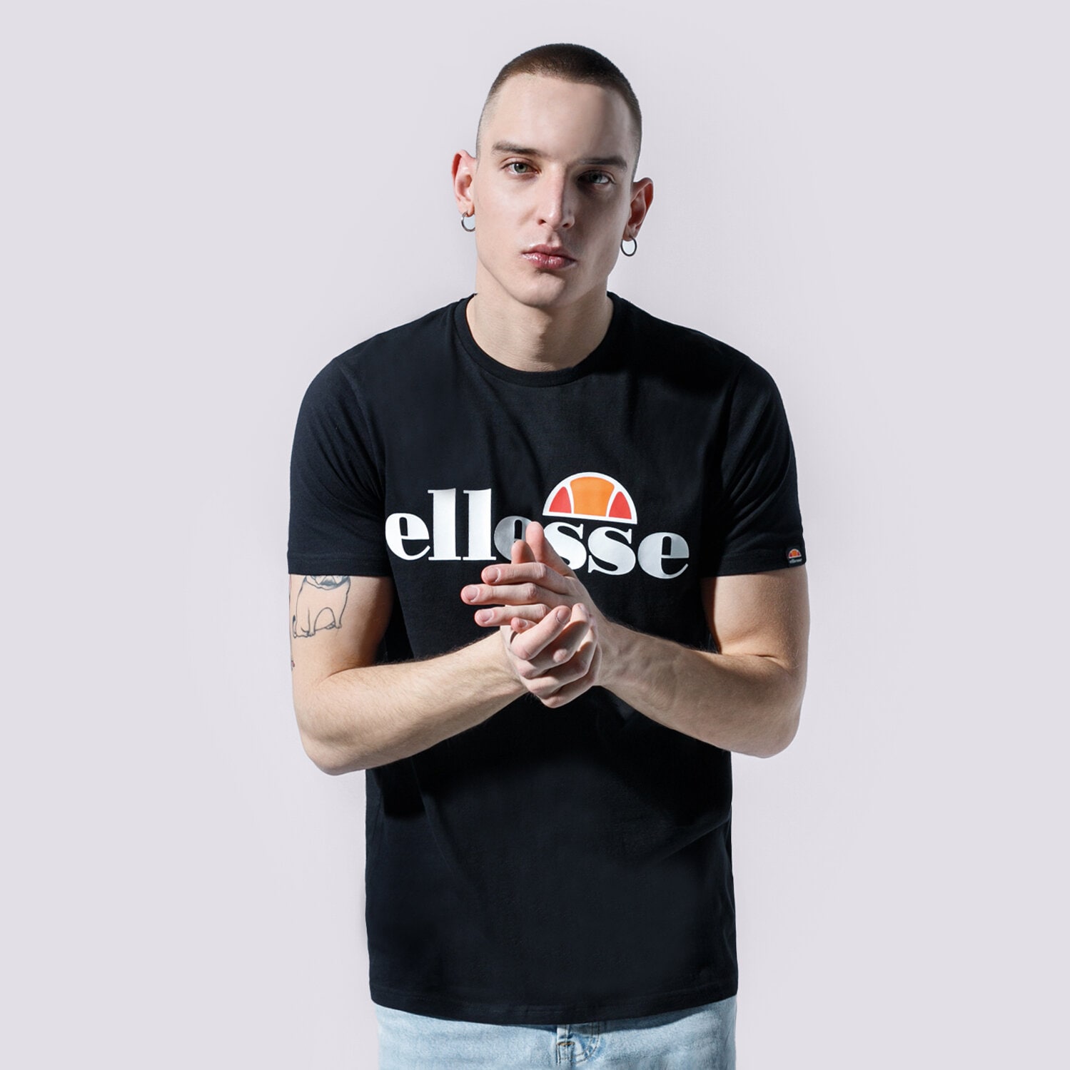 Moška majica s kratkimi rokavi ELLESSE T-SHIRT SL PRADO BLK SHC07405011 črna