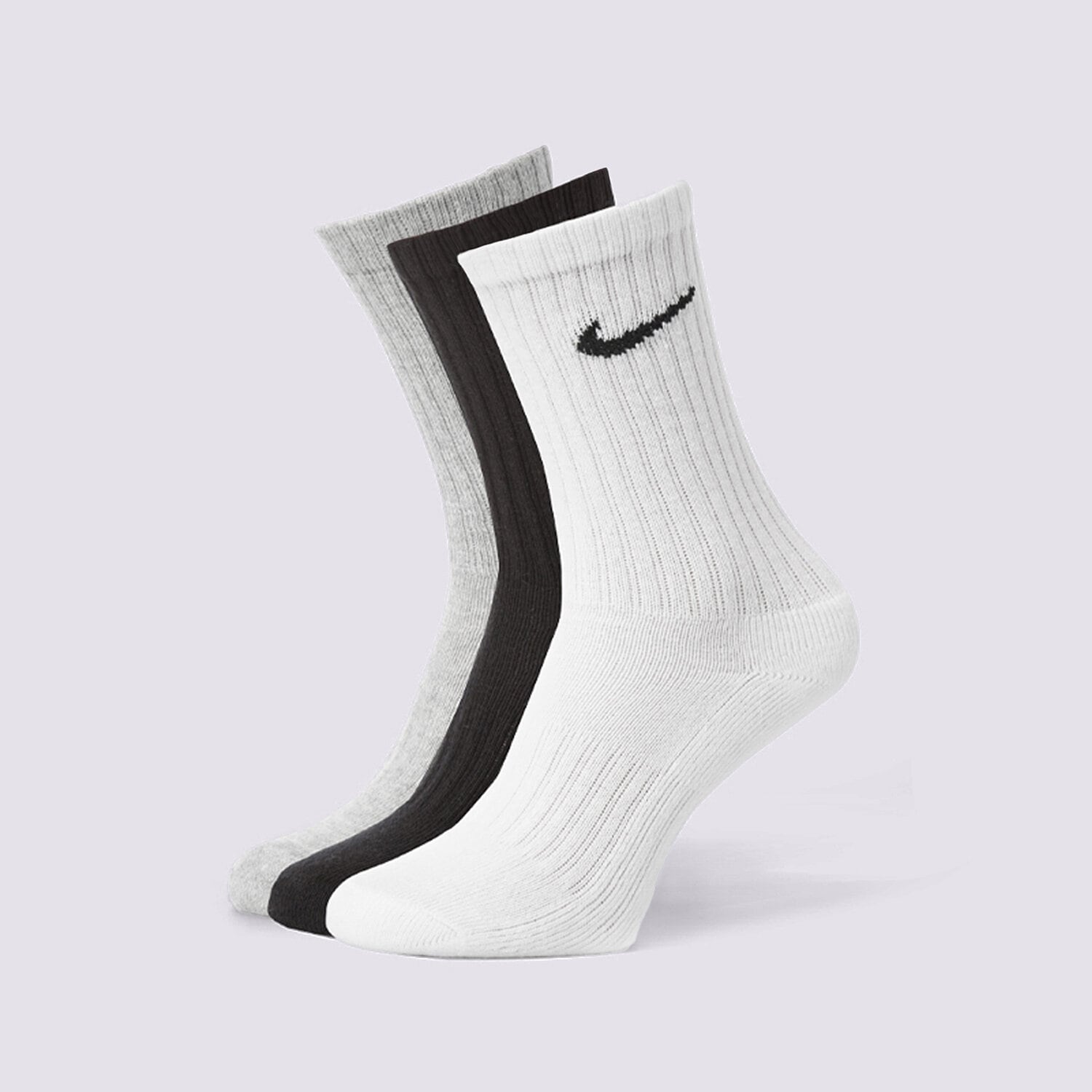 Ženske nogavice NIKE NOGAVICE 3PPK VALUE COTTON CREW SX4508-965 pisana