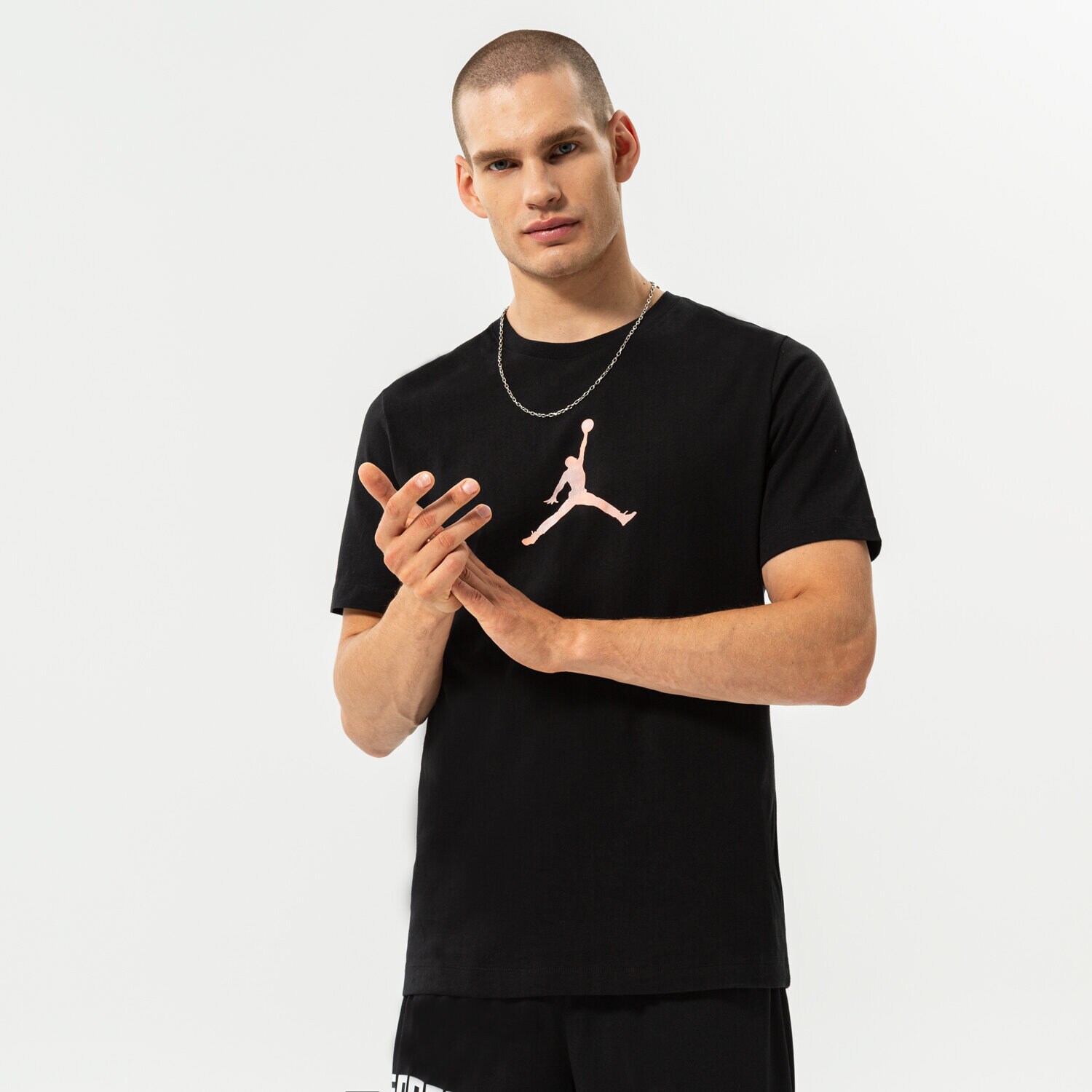 Moška majica s kratkimi rokavi JORDAN T-SHIRT M J SPRT DNA 23 SS CREW DO8898-010 črna