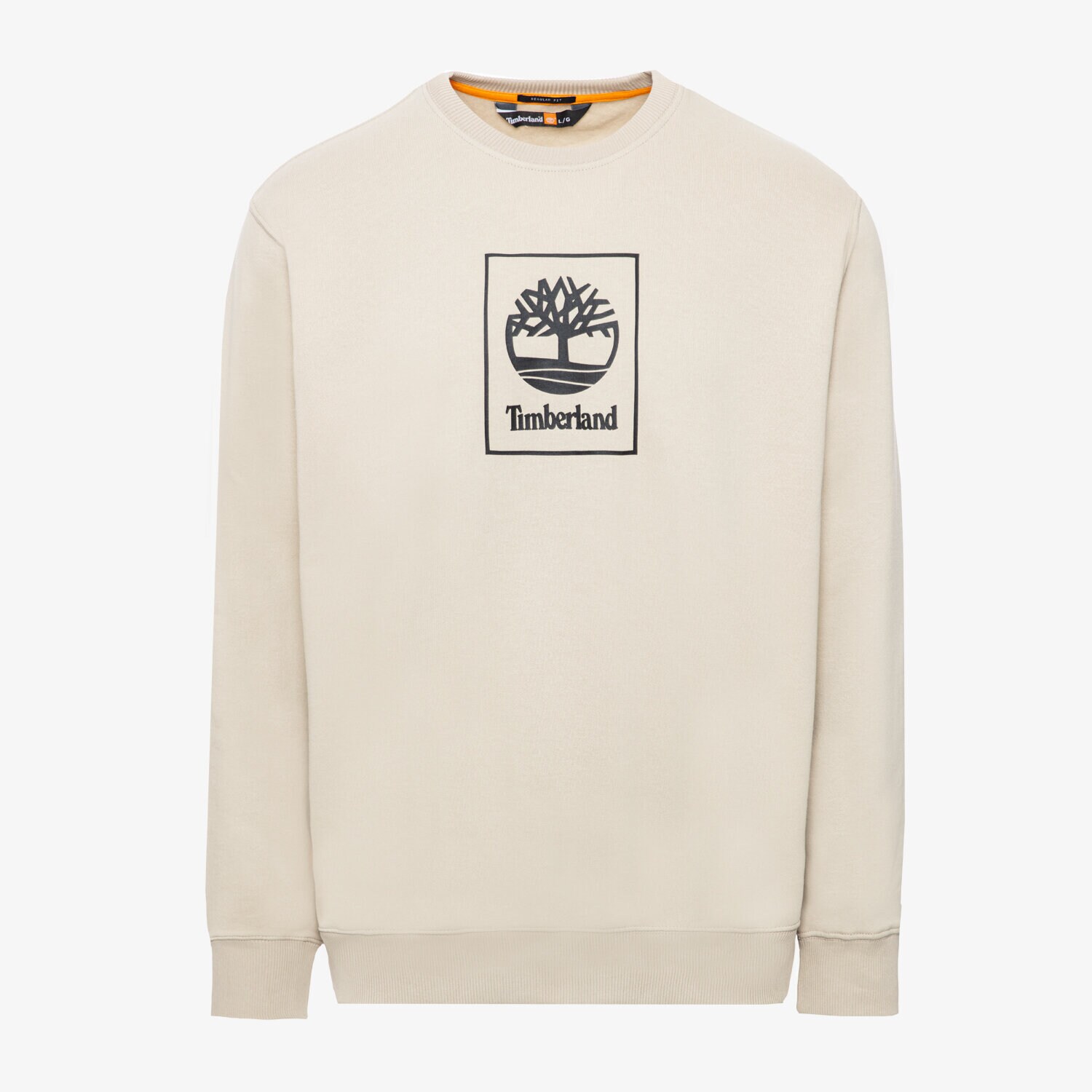 Moški pulover TIMBERLAND JOPICA STACK LOGO SWEAT ISLAND FOSSIL TB0A5ZJ9CY21 bež