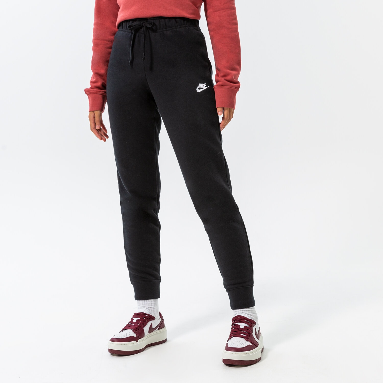 Ženske hlače NIKE HLAČE W NSW CLUB FLC MR PANT TIGHT