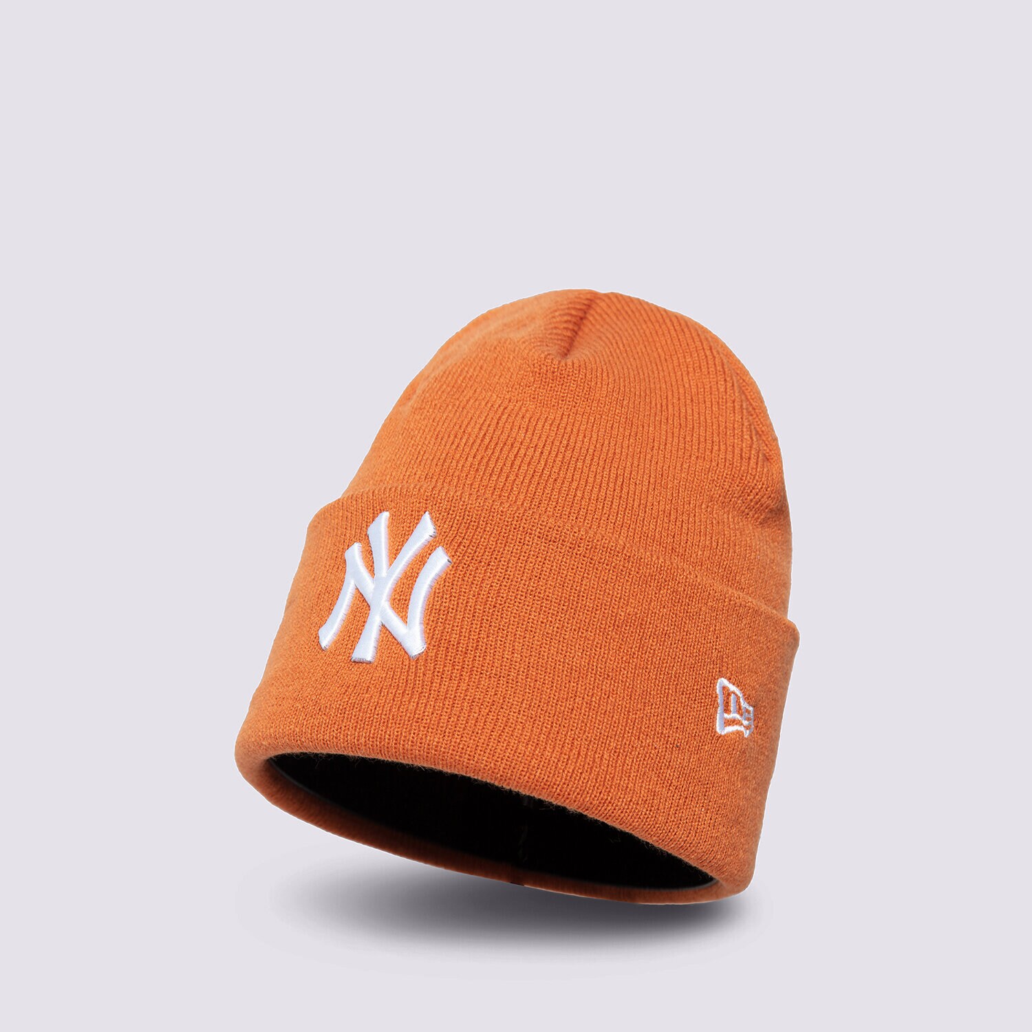 Moška zimska kapa NEW ERA KAPA LE BEANIE NYY ORA 60292611 oranžna